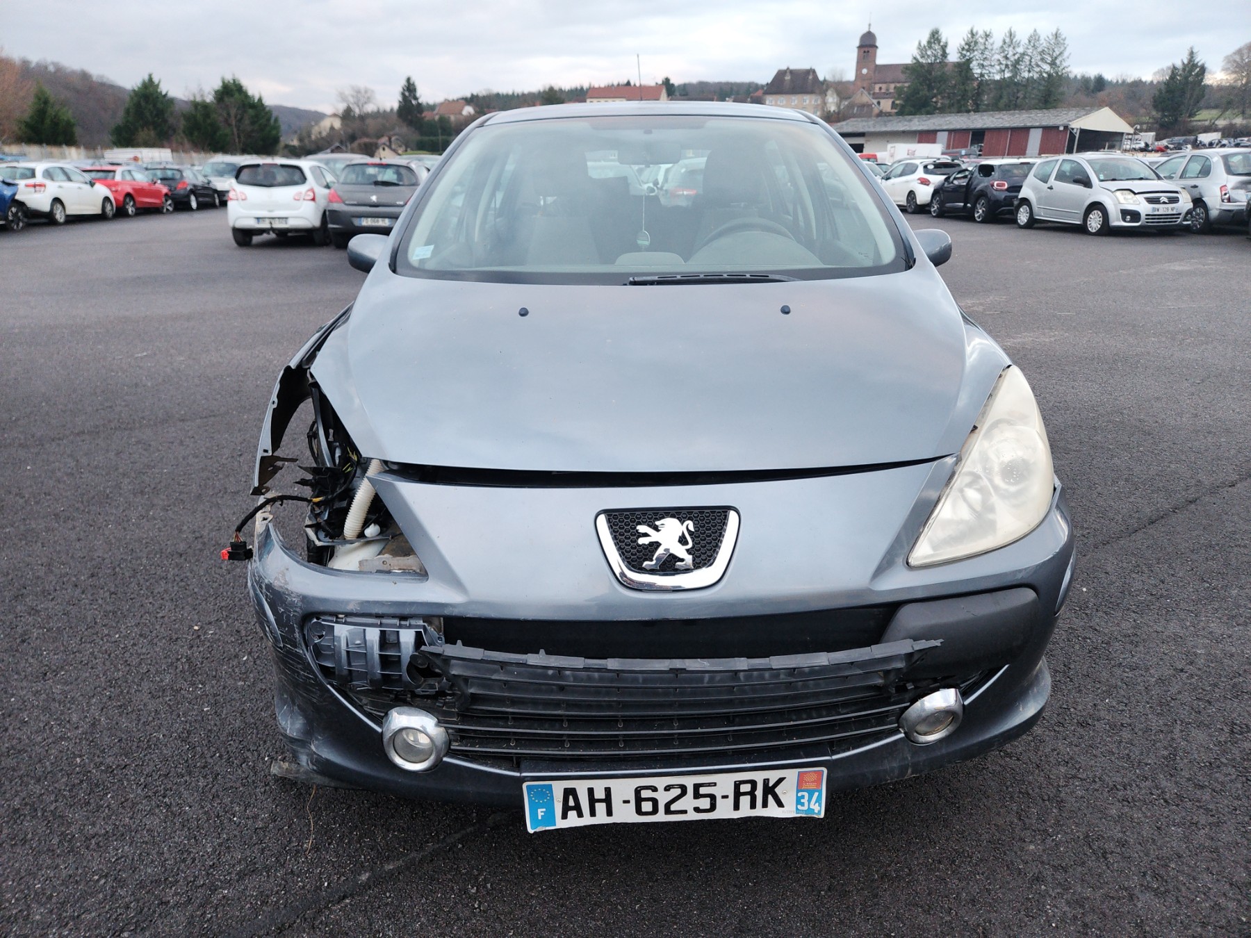 Aile avant gauche pour PEUGEOT 307 PHASE 2 Aile avant gauche pour PEUGEOT 307 PHASE 2
