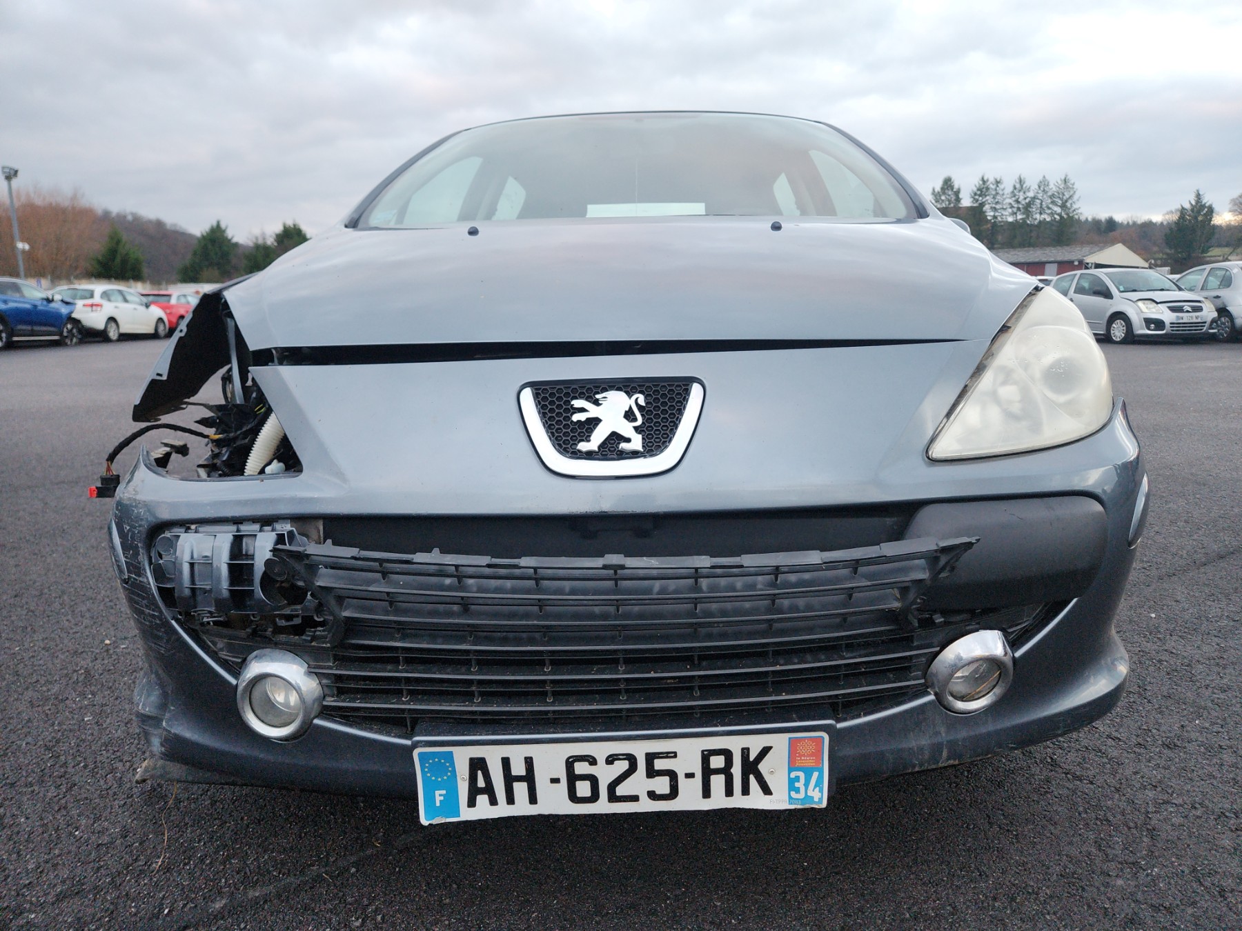Aile avant gauche pour PEUGEOT 307 PHASE 2 Aile avant gauche pour PEUGEOT 307 PHASE 2