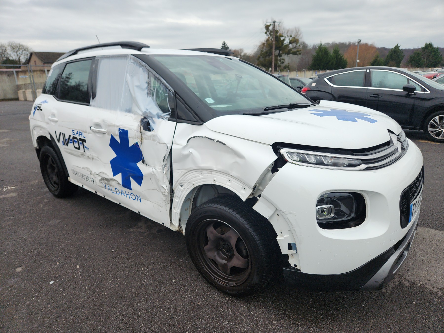 Com (Bloc Contacteur Tournant+Commodo Essuie Glace+Commodo Phare) pour CITROEN C3 AIRCROSS Com (Bloc Contacteur Tournant+Commodo Essuie Glace+Commodo Phare) pour CITROEN C3 AIRCROSS