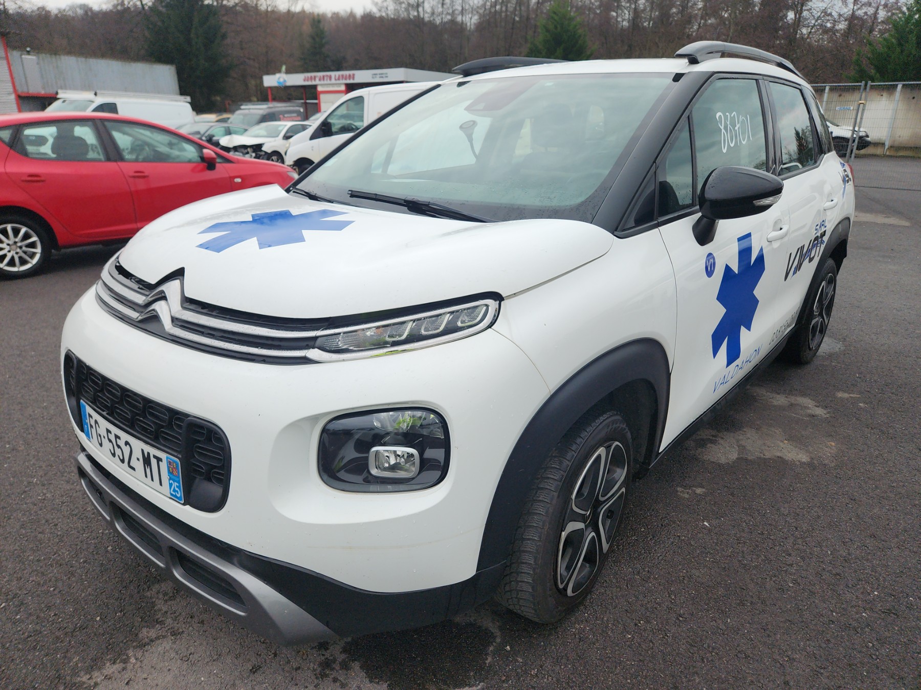 Com (Bloc Contacteur Tournant+Commodo Essuie Glace+Commodo Phare) pour CITROEN C3 AIRCROSS Com (Bloc Contacteur Tournant+Commodo Essuie Glace+Commodo Phare) pour CITROEN C3 AIRCROSS