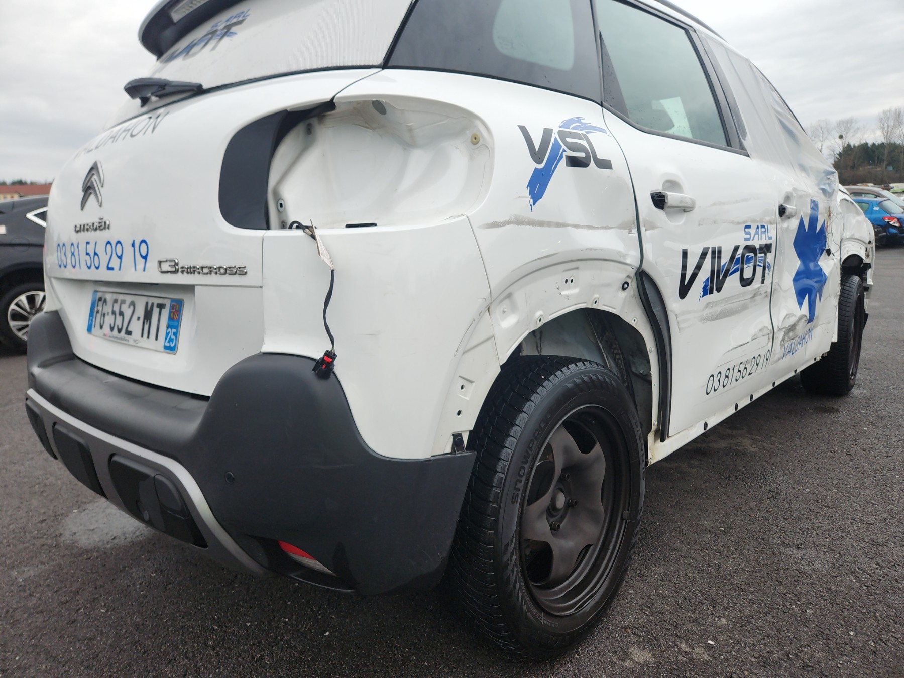 Com (Bloc Contacteur Tournant+Commodo Essuie Glace+Commodo Phare) pour CITROEN C3 AIRCROSS Com (Bloc Contacteur Tournant+Commodo Essuie Glace+Commodo Phare) pour CITROEN C3 AIRCROSS