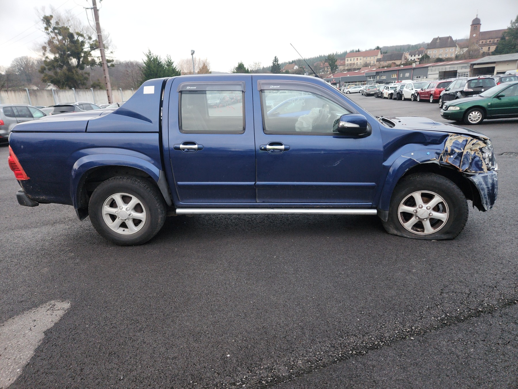 Aile avant gauche pour ISUZU D-MAX 1 PHASE 2 Aile avant gauche pour ISUZU D-MAX 1 PHASE 2