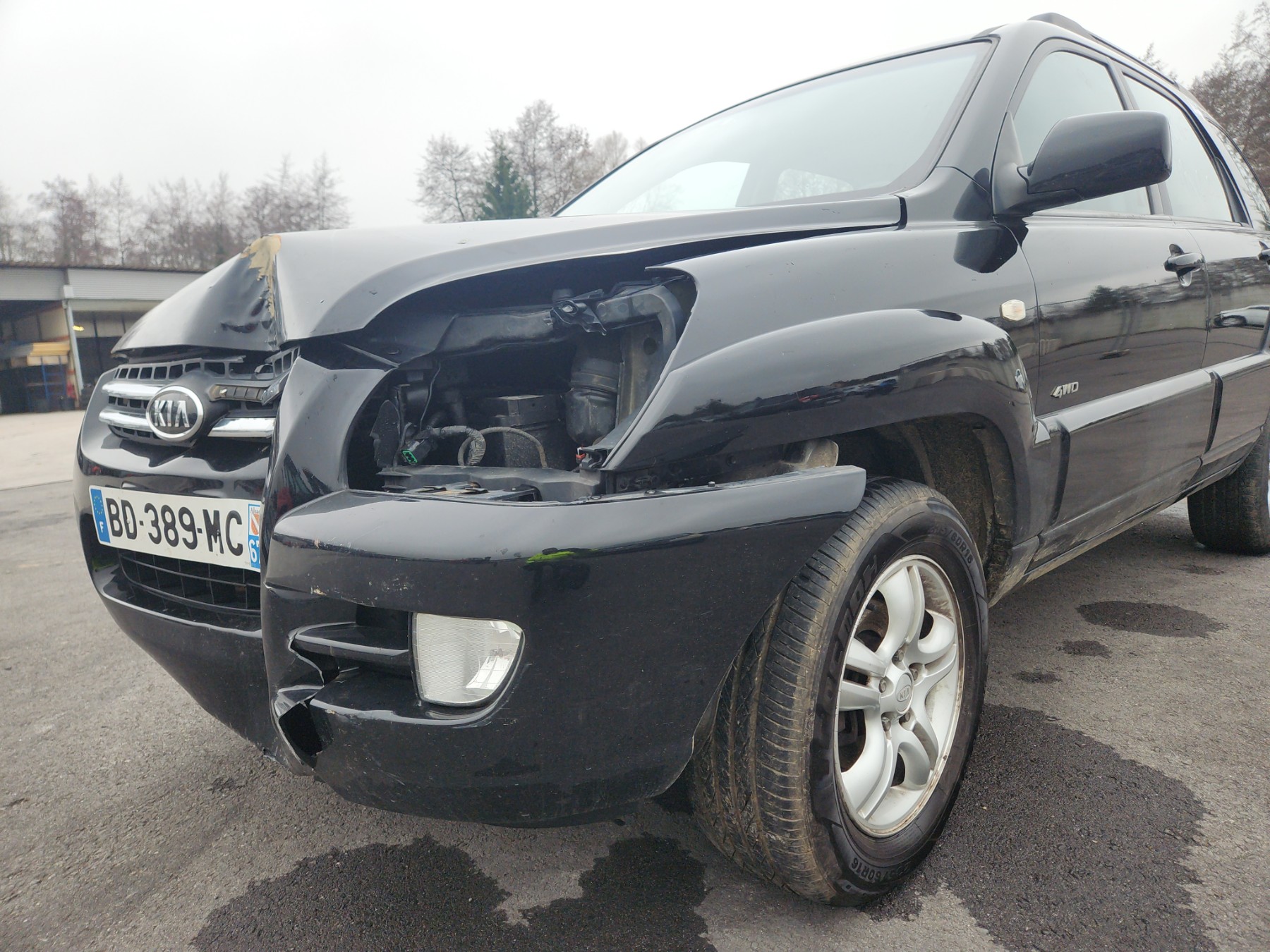 Triangle avant gauche pour KIA SPORTAGE 2 PHASE 1 Triangle avant gauche pour KIA SPORTAGE 2 PHASE 1