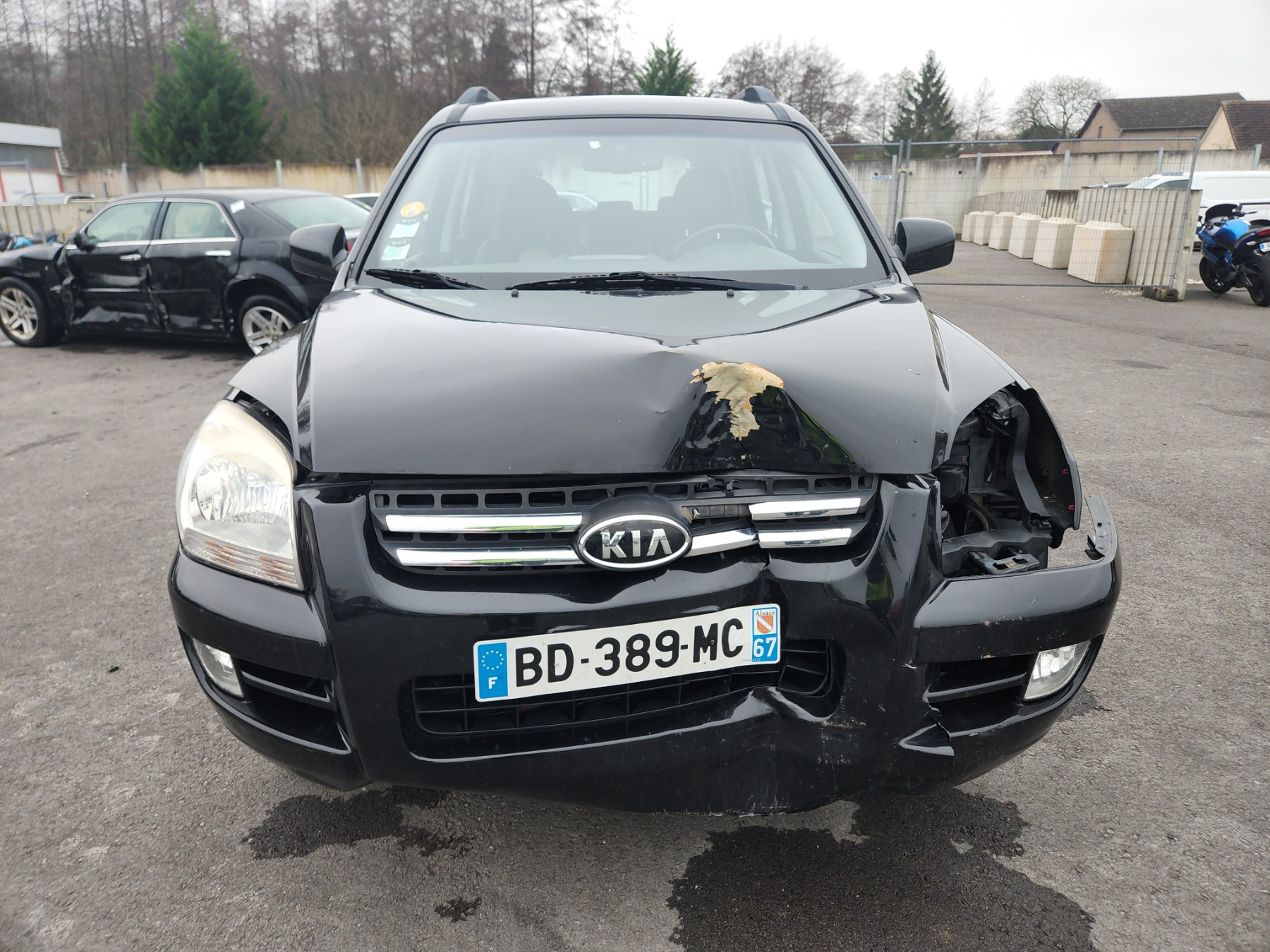 Triangle avant gauche pour KIA SPORTAGE 2 PHASE 1 Triangle avant gauche pour KIA SPORTAGE 2 PHASE 1