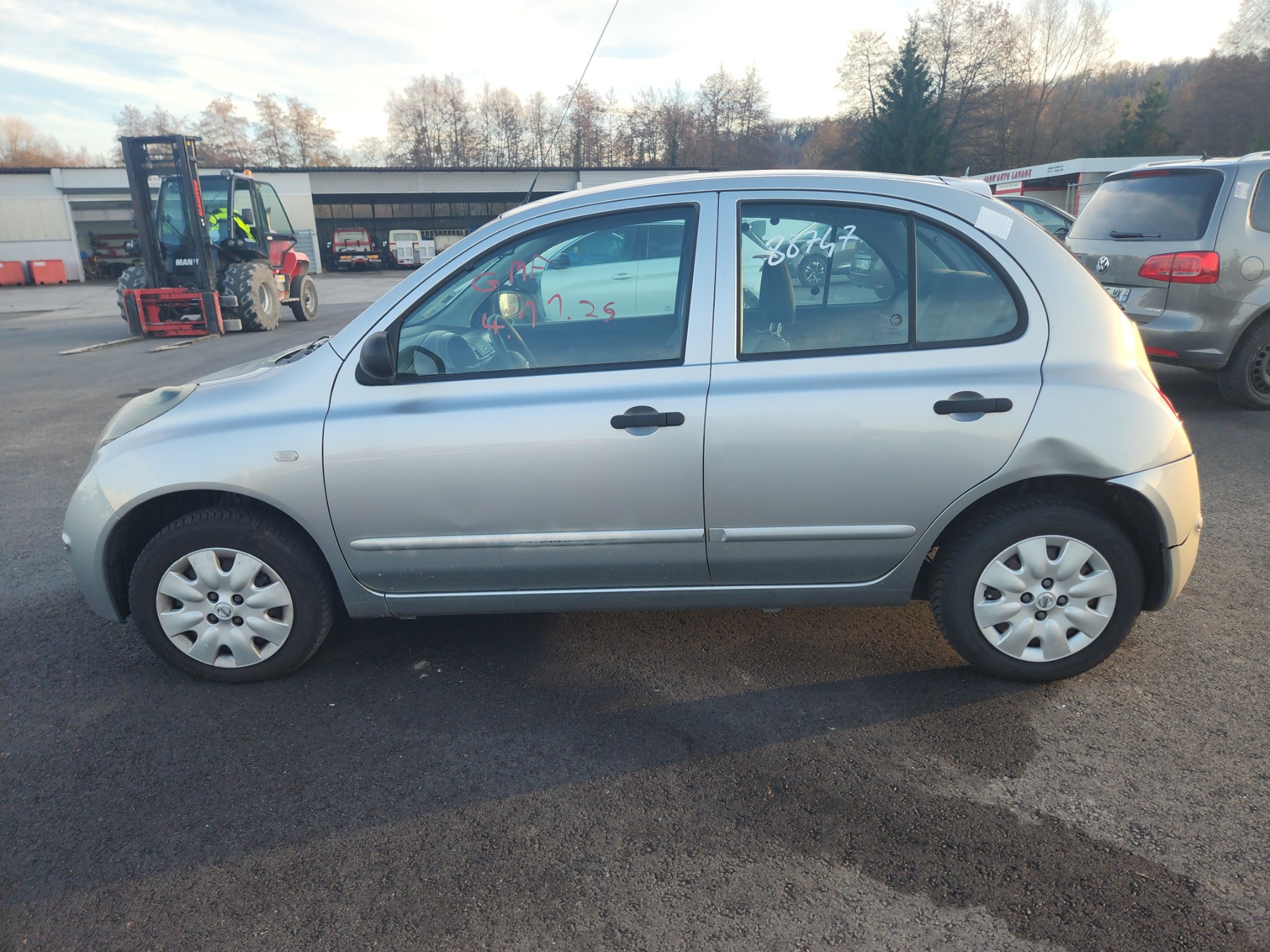 Aile avant gauche pour NISSAN MICRA 3 PHASE 2 Aile avant gauche pour NISSAN MICRA 3 PHASE 2