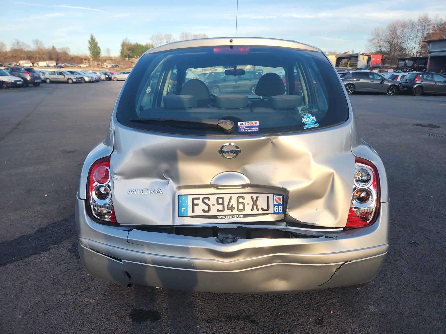 Aile avant gauche pour NISSAN MICRA 3 PHASE 2 Aile avant gauche pour NISSAN MICRA 3 PHASE 2