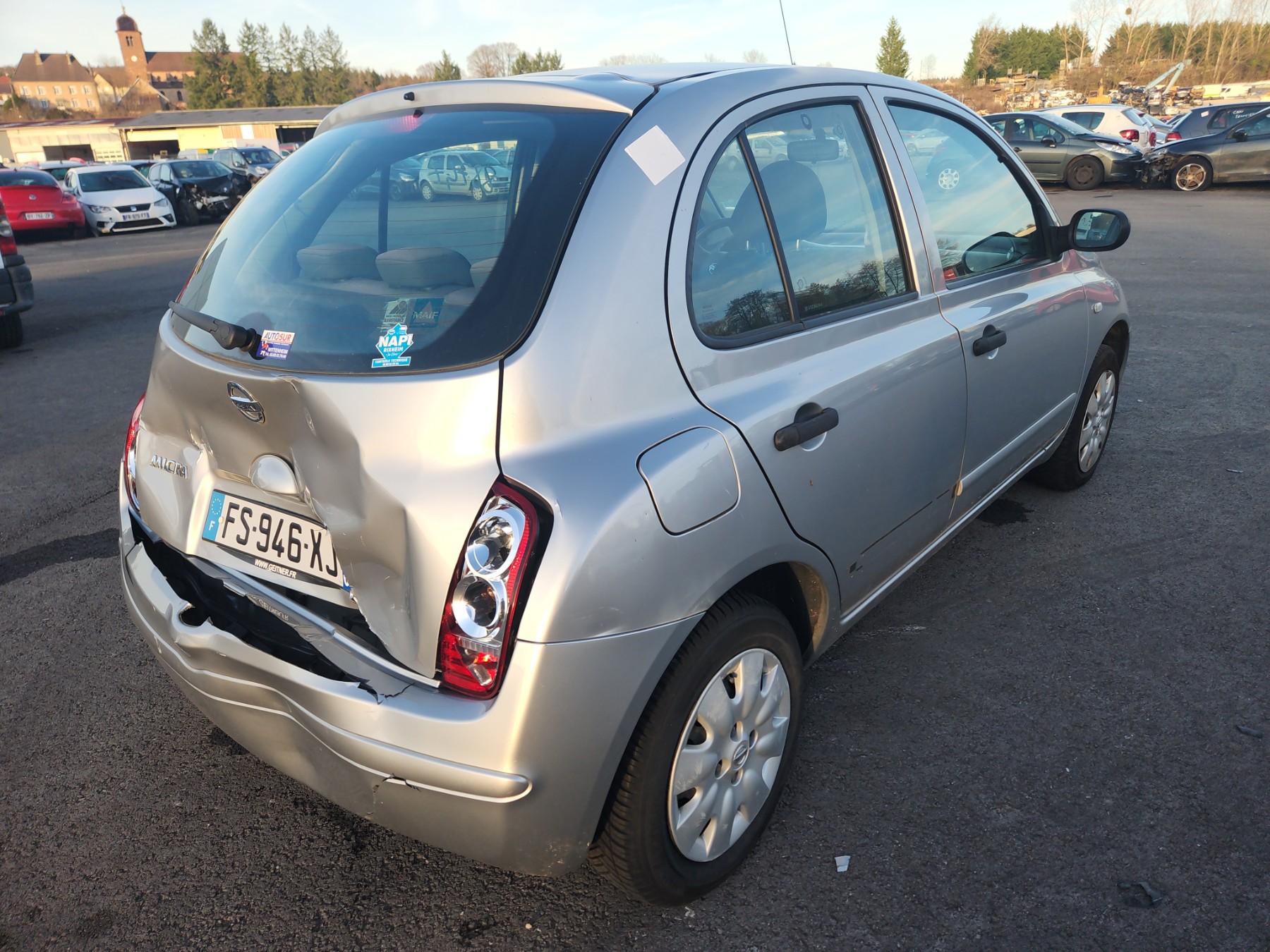 Aile avant gauche pour NISSAN MICRA 3 PHASE 2 Aile avant gauche pour NISSAN MICRA 3 PHASE 2