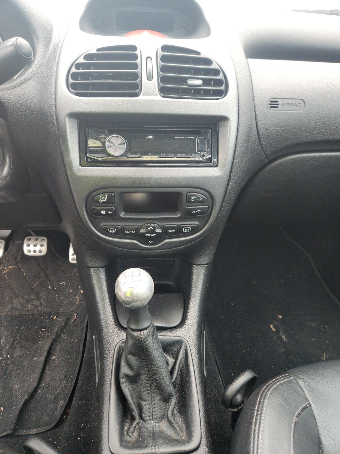 Pare choc avant pour PEUGEOT 206 PHASE 2 CABRIOLET Pare choc avant pour PEUGEOT 206 PHASE 2 CABRIOLET