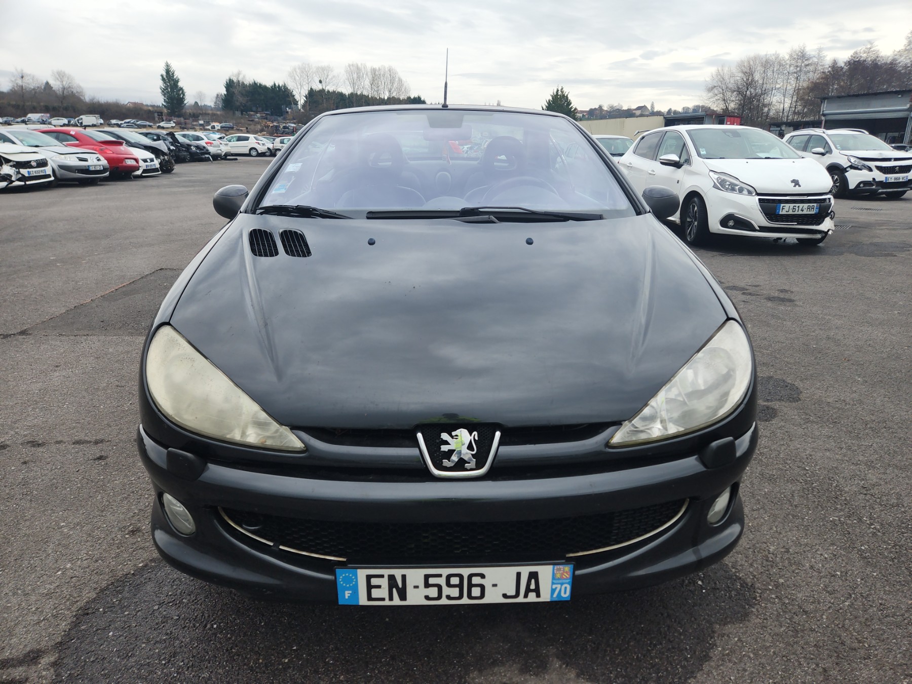 Pare choc avant pour PEUGEOT 206 PHASE 2 CABRIOLET Pare choc avant pour PEUGEOT 206 PHASE 2 CABRIOLET