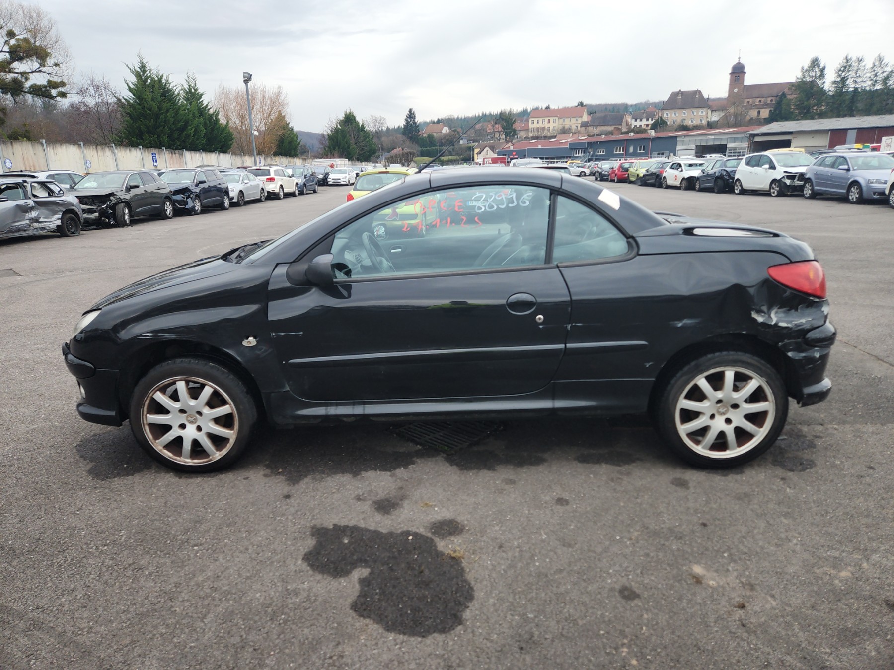 Pare choc avant pour PEUGEOT 206 PHASE 2 CABRIOLET Pare choc avant pour PEUGEOT 206 PHASE 2 CABRIOLET