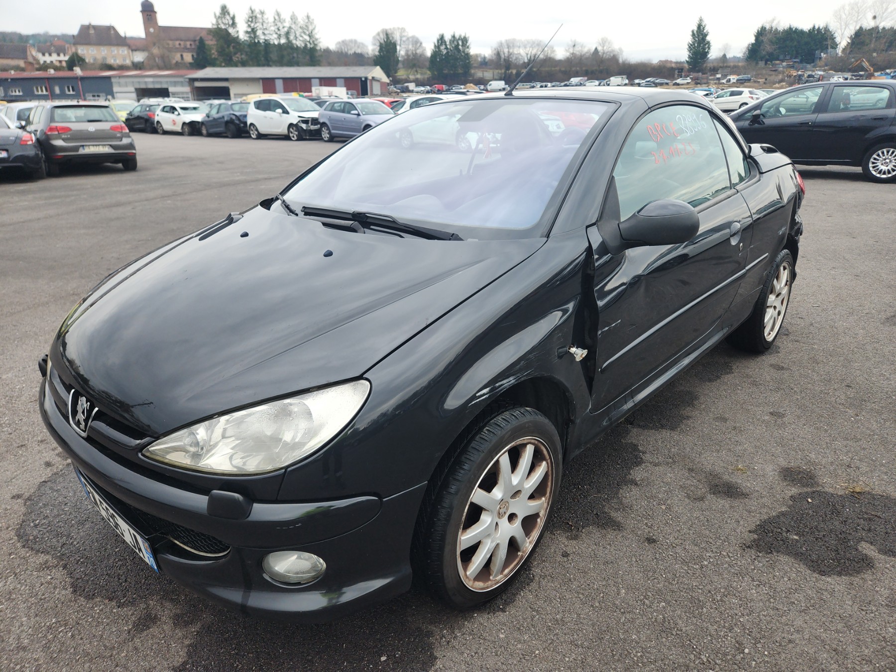 Pare choc avant pour PEUGEOT 206 PHASE 2 CABRIOLET Pare choc avant pour PEUGEOT 206 PHASE 2 CABRIOLET