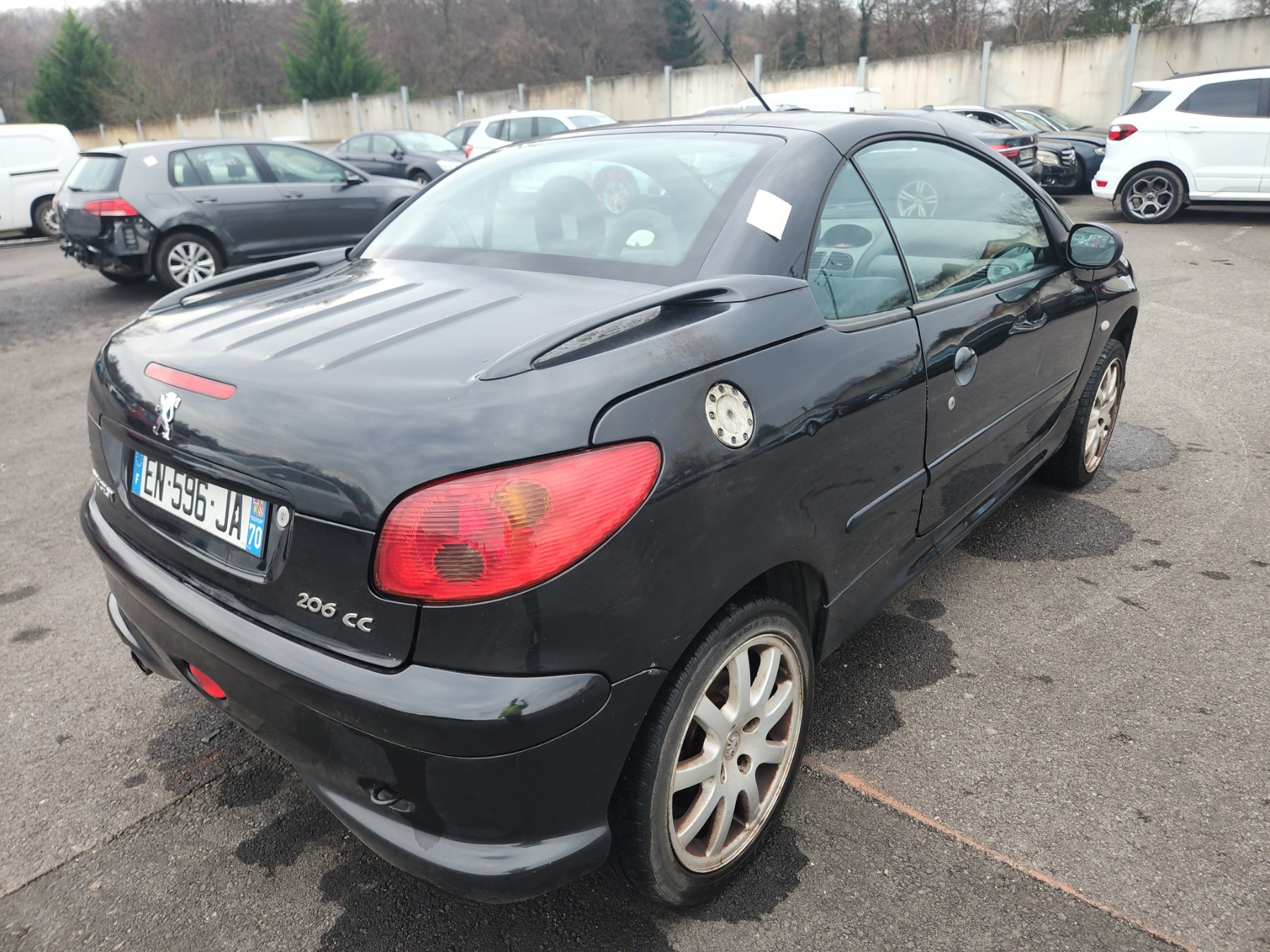 Pare choc avant pour PEUGEOT 206 PHASE 2 CABRIOLET Pare choc avant pour PEUGEOT 206 PHASE 2 CABRIOLET