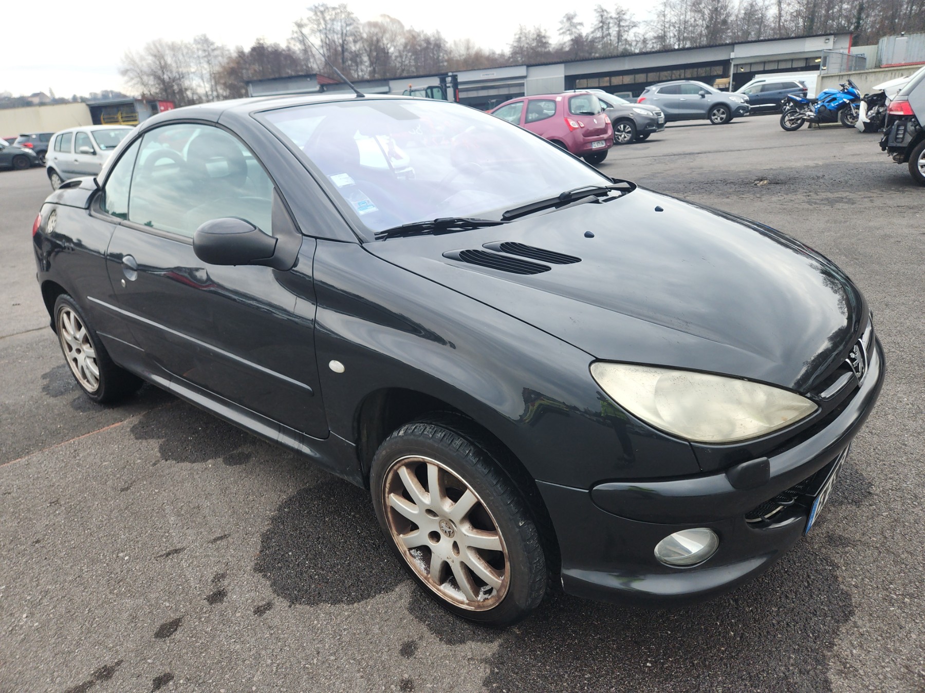 Pare choc avant pour PEUGEOT 206 PHASE 2 CABRIOLET Pare choc avant pour PEUGEOT 206 PHASE 2 CABRIOLET