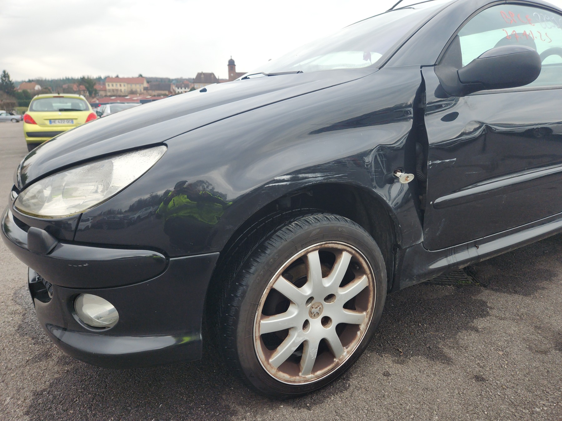 Pare choc avant pour PEUGEOT 206 PHASE 2 CABRIOLET Pare choc avant pour PEUGEOT 206 PHASE 2 CABRIOLET