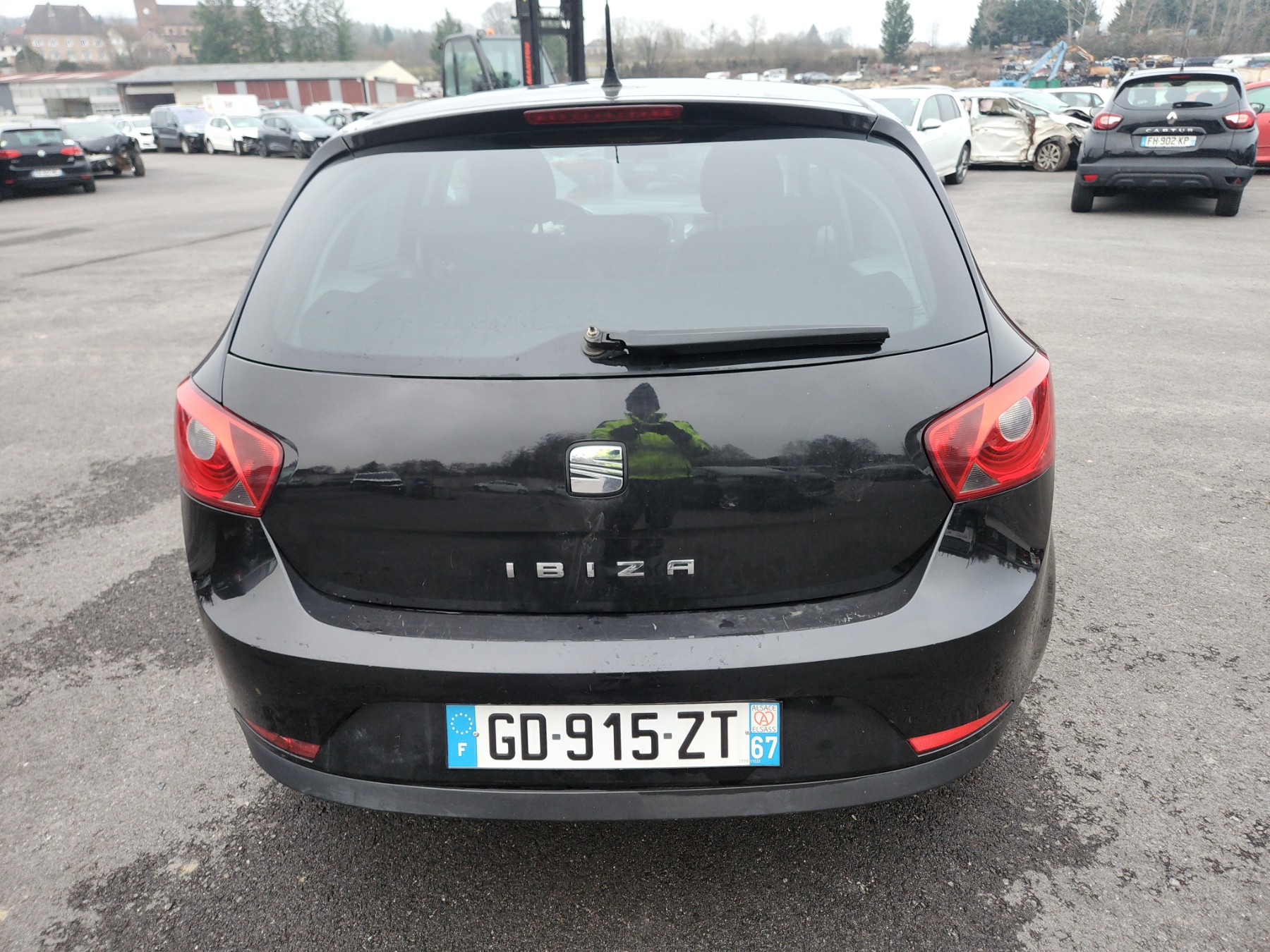 Pare choc arriere pour SEAT IBIZA 4 PHASE 1 Pare choc arriere pour SEAT IBIZA 4 PHASE 1