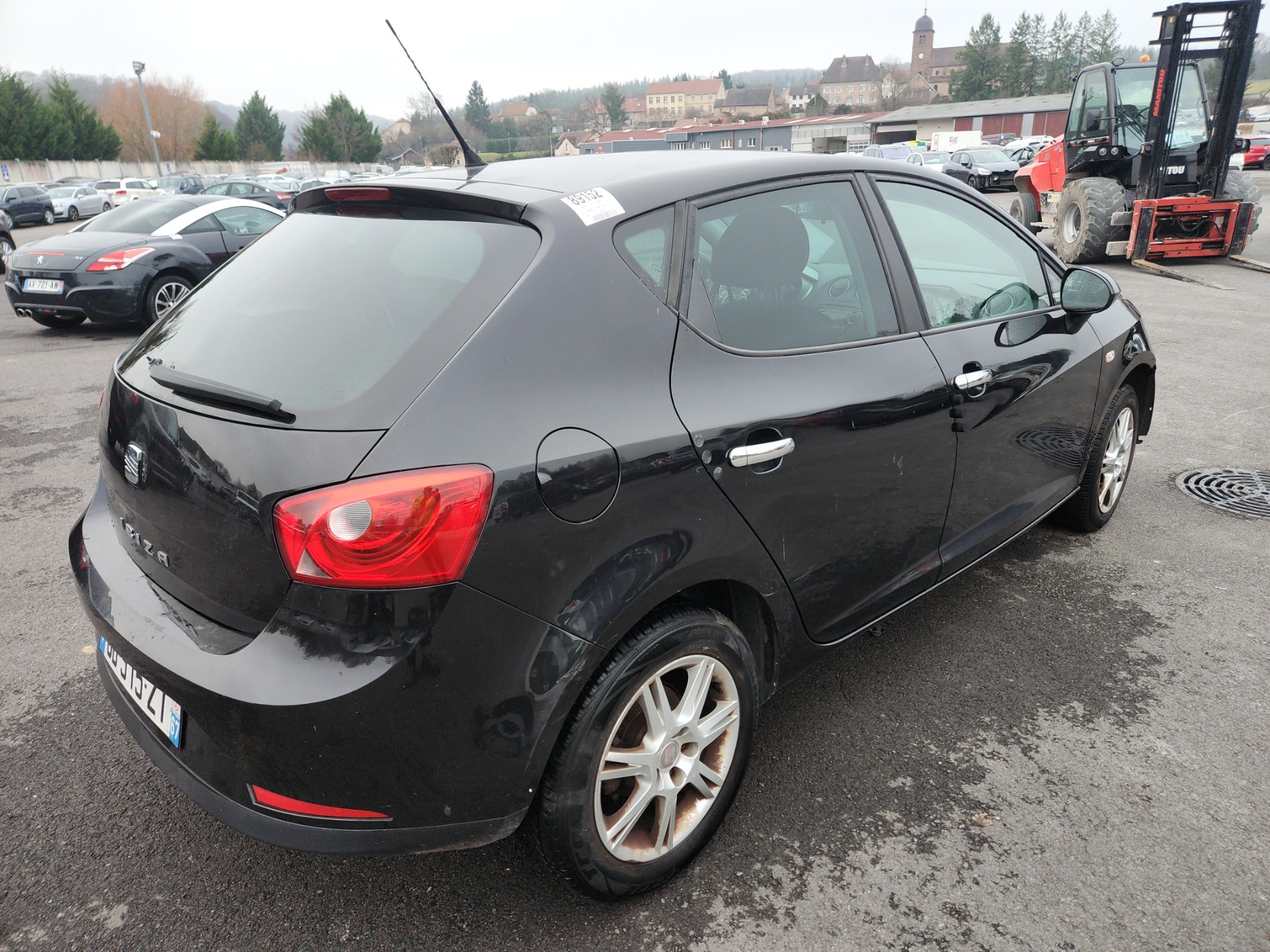 Pare choc arriere pour SEAT IBIZA 4 PHASE 1 Pare choc arriere pour SEAT IBIZA 4 PHASE 1