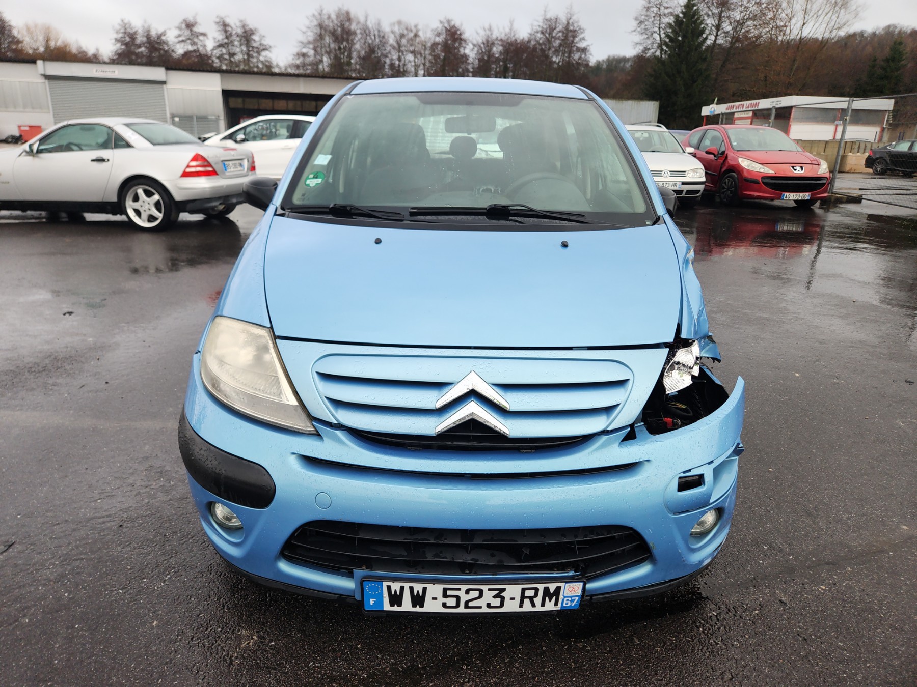 Com (Bloc Contacteur Tournant+Commodo Essuie Glace+Commodo Phare) pour CITROEN C3 1 PHASE 2 Com (Bloc Contacteur Tournant+Commodo Essuie Glace+Commodo Phare) pour CITROEN C3 1 PHASE 2