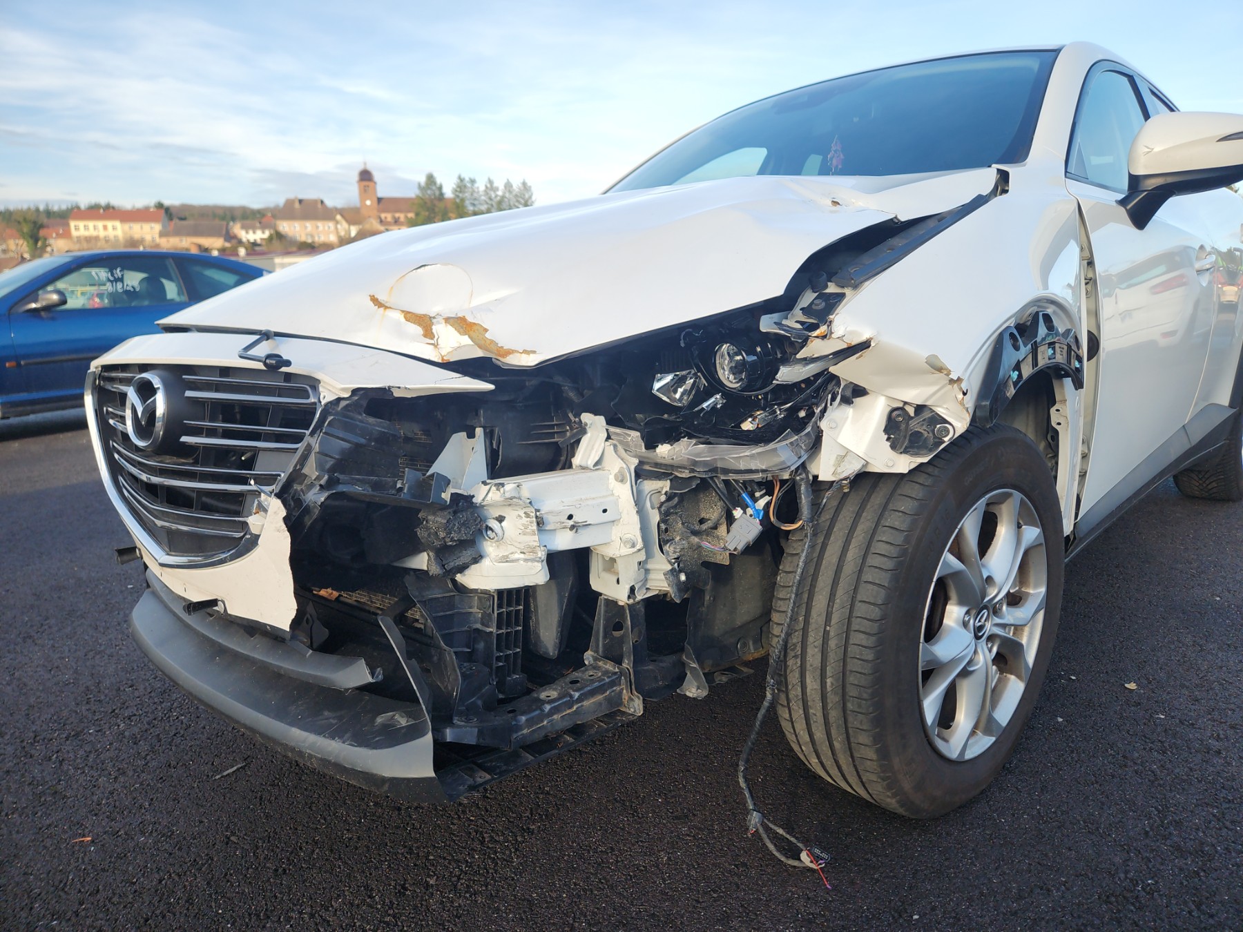 Aile avant droit pour MAZDA CX3 PHASE 1 Aile avant droit pour MAZDA CX3 PHASE 1