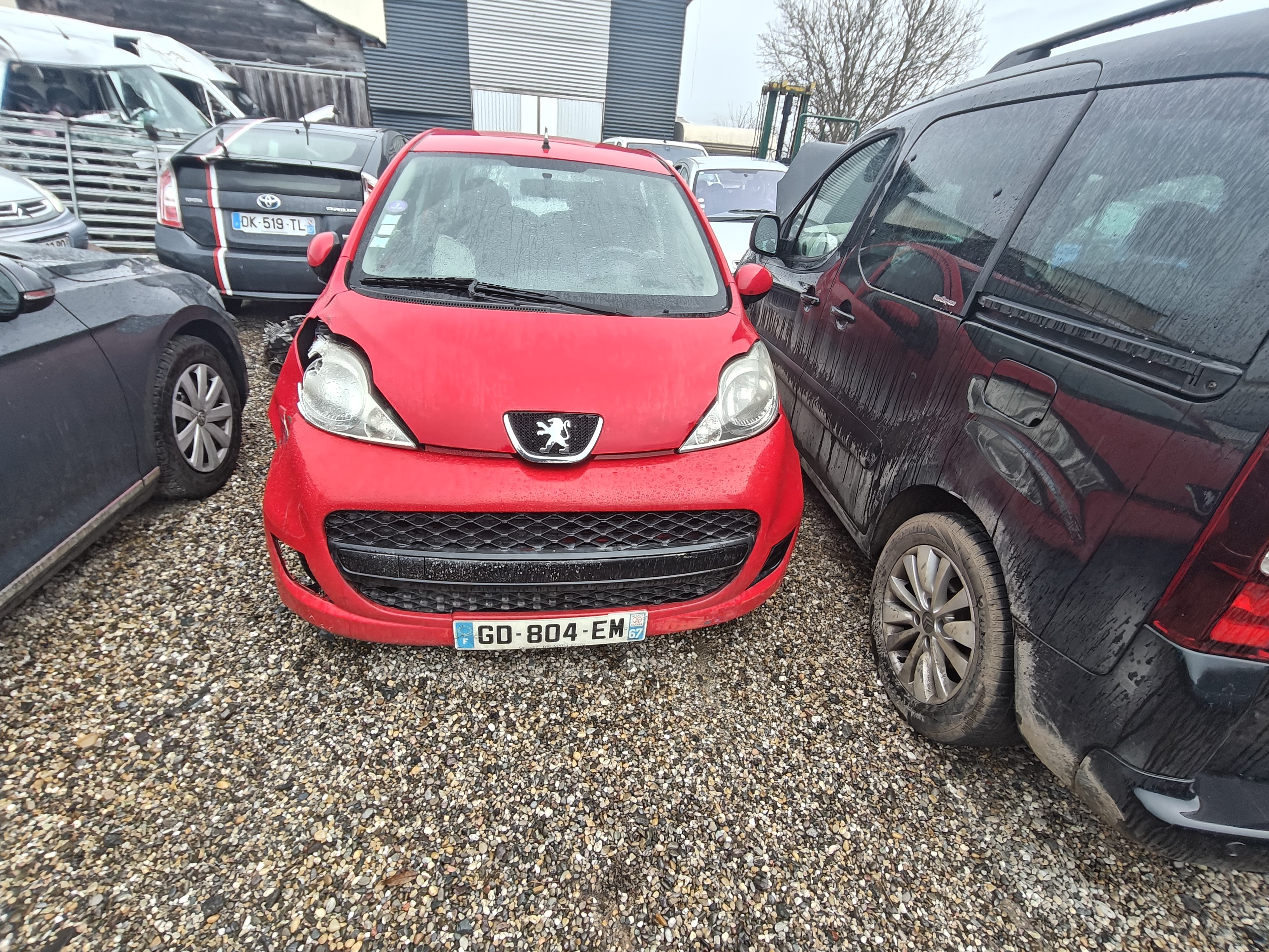 Retroviseur gauche pour PEUGEOT 107 PHASE 2 Retroviseur gauche pour PEUGEOT 107 PHASE 2