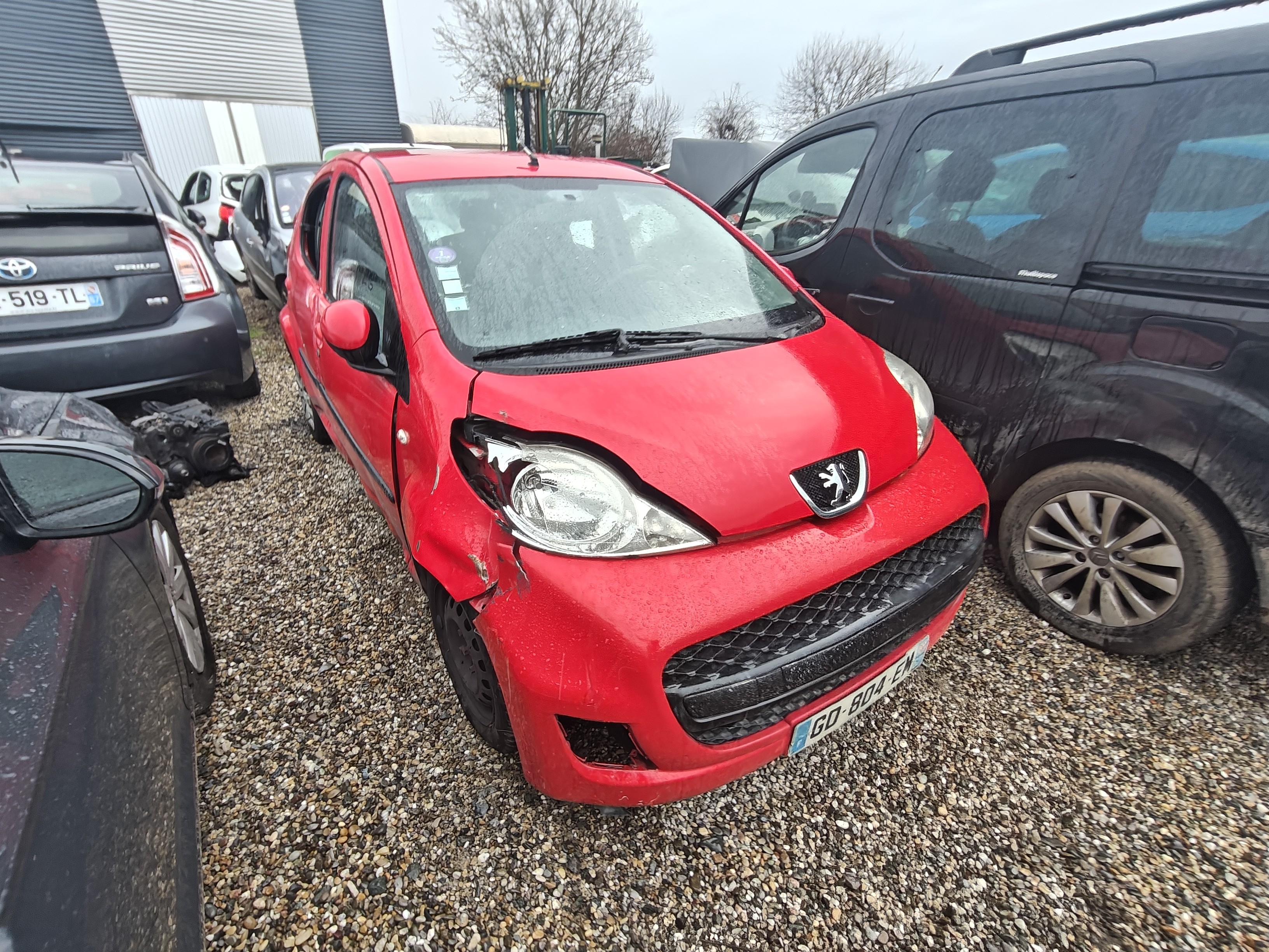 Retroviseur gauche pour PEUGEOT 107 PHASE 2 Retroviseur gauche pour PEUGEOT 107 PHASE 2