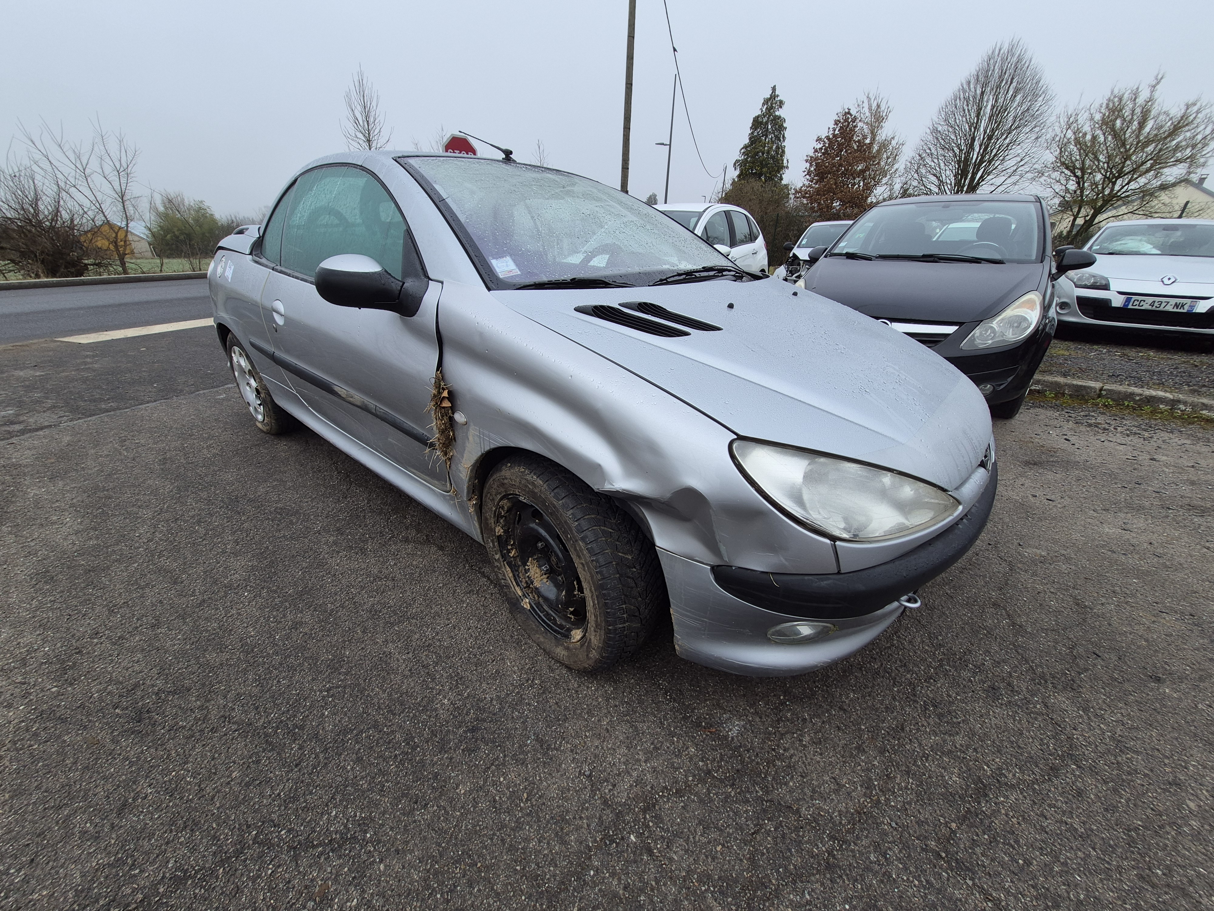 Optique avant principal gauche (feux)(phare) pour PEUGEOT 206 PHASE 1 CABRIOLET Optique avant principal gauche (feux)(phare) pour PEUGEOT 206 PHASE 1 CABRIOLET