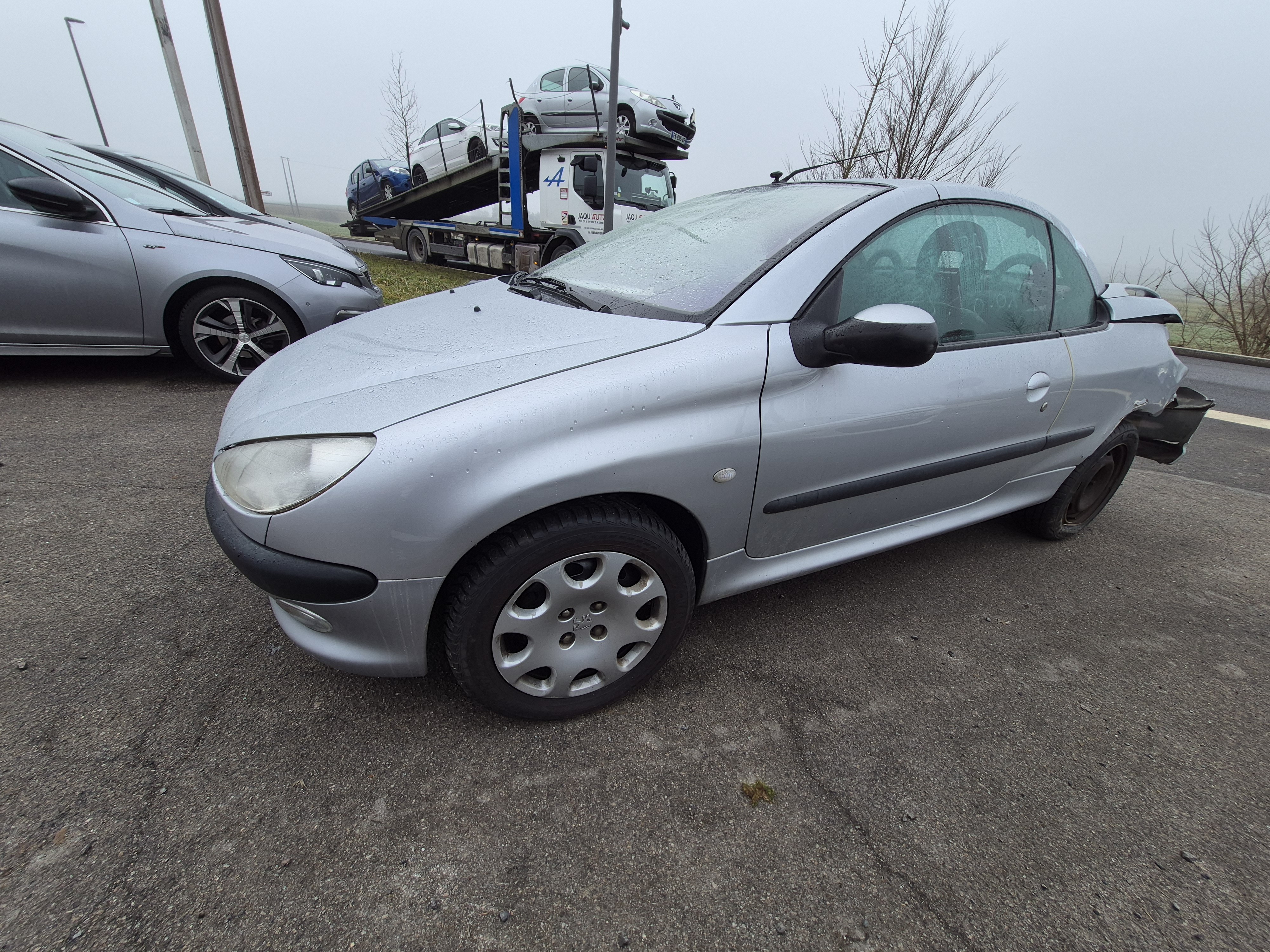 Optique avant principal gauche (feux)(phare) pour PEUGEOT 206 PHASE 1 CABRIOLET Optique avant principal gauche (feux)(phare) pour PEUGEOT 206 PHASE 1 CABRIOLET