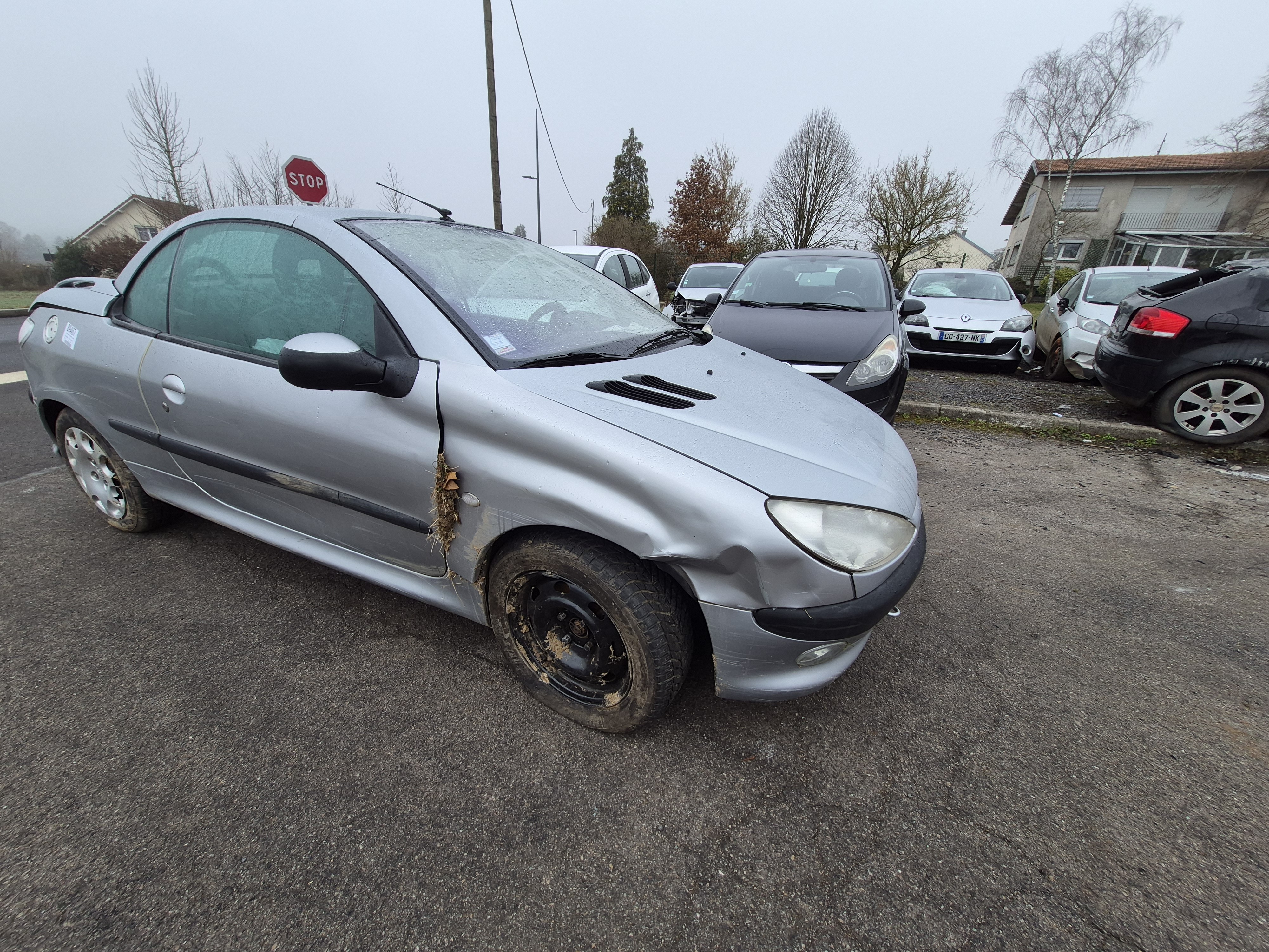 Optique avant principal gauche (feux)(phare) pour PEUGEOT 206 PHASE 1 CABRIOLET Optique avant principal gauche (feux)(phare) pour PEUGEOT 206 PHASE 1 CABRIOLET