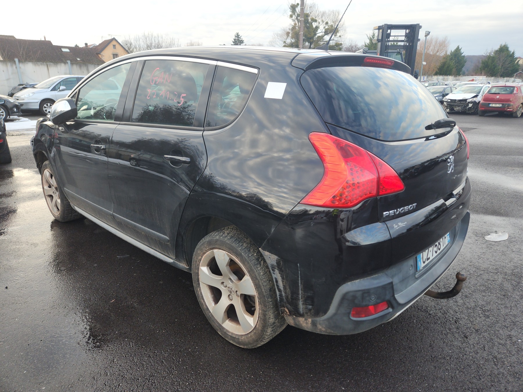 Aile avant gauche pour PEUGEOT 3008 PHASE 1 Aile avant gauche pour PEUGEOT 3008 PHASE 1