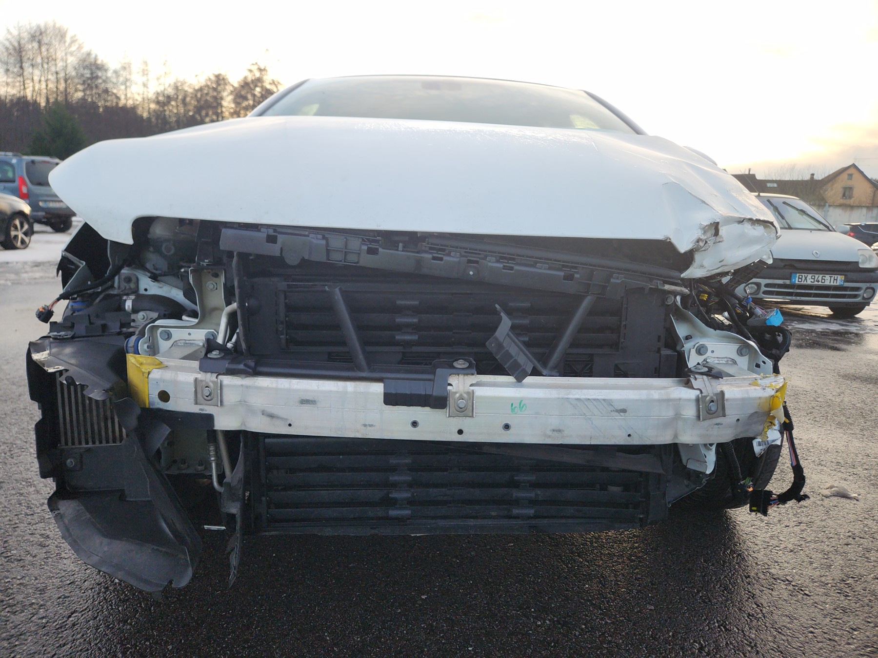 Renfort Pare-choc Arrière (traverse) Pour Peugeot 308 2 Phase 1 - Pièce D'occasion