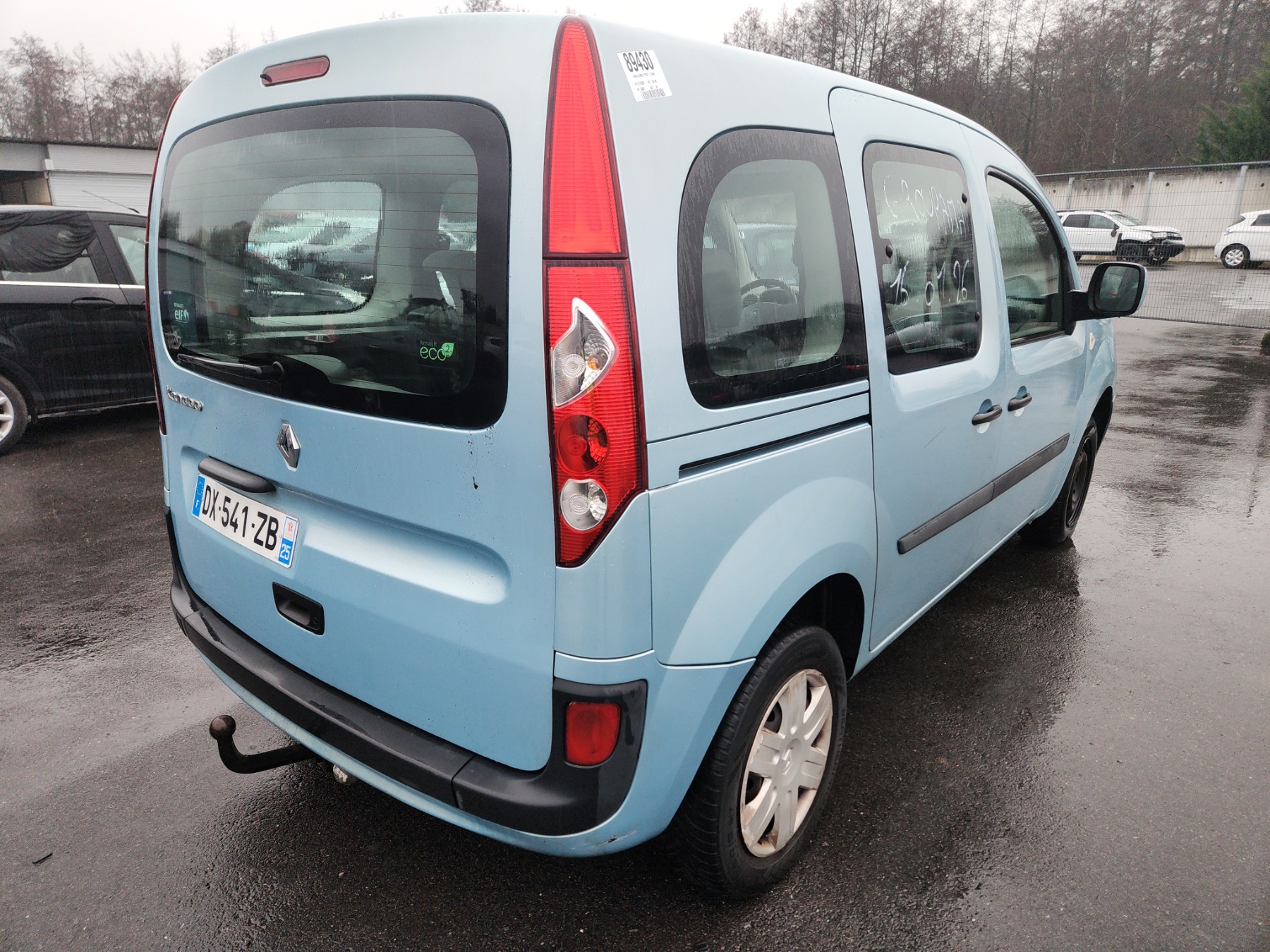 Porte laterale gauche pour RENAULT KANGOO 2 PHASE 1 Porte laterale gauche pour RENAULT KANGOO 2 PHASE 1
