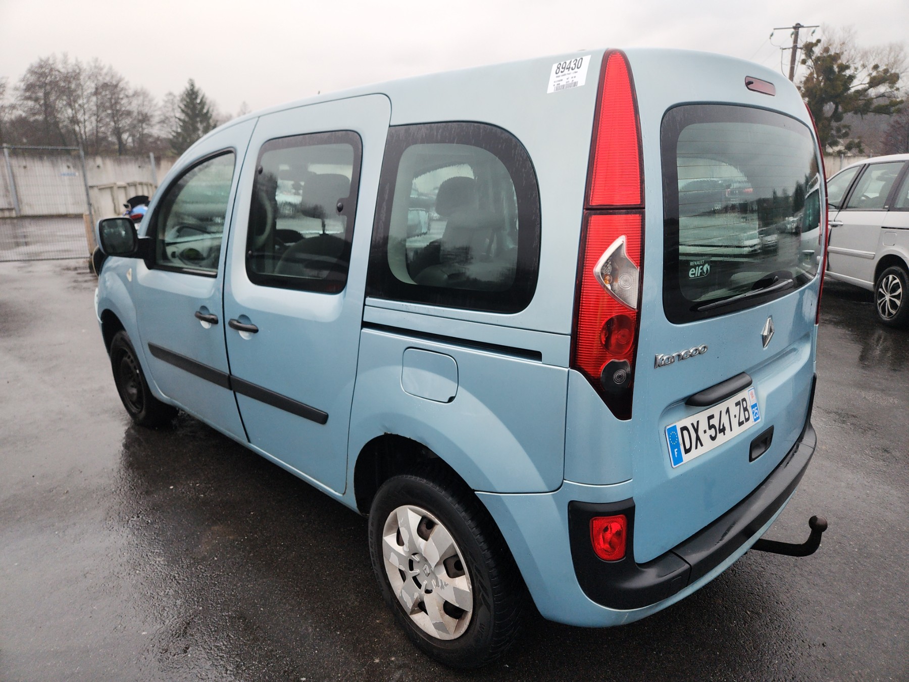 Porte laterale gauche pour RENAULT KANGOO 2 PHASE 1 Porte laterale gauche pour RENAULT KANGOO 2 PHASE 1