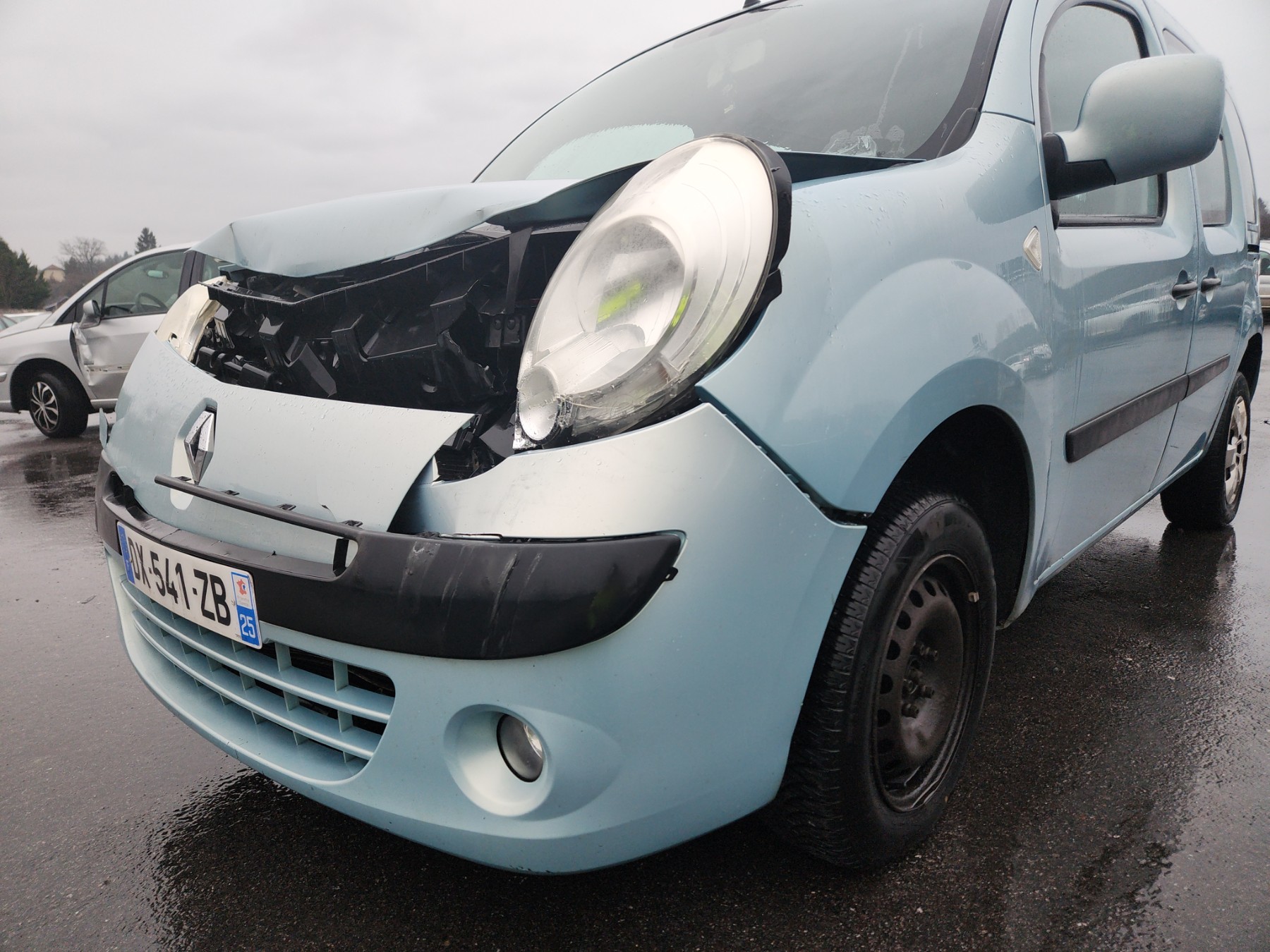 Porte laterale gauche pour RENAULT KANGOO 2 PHASE 1 Porte laterale gauche pour RENAULT KANGOO 2 PHASE 1