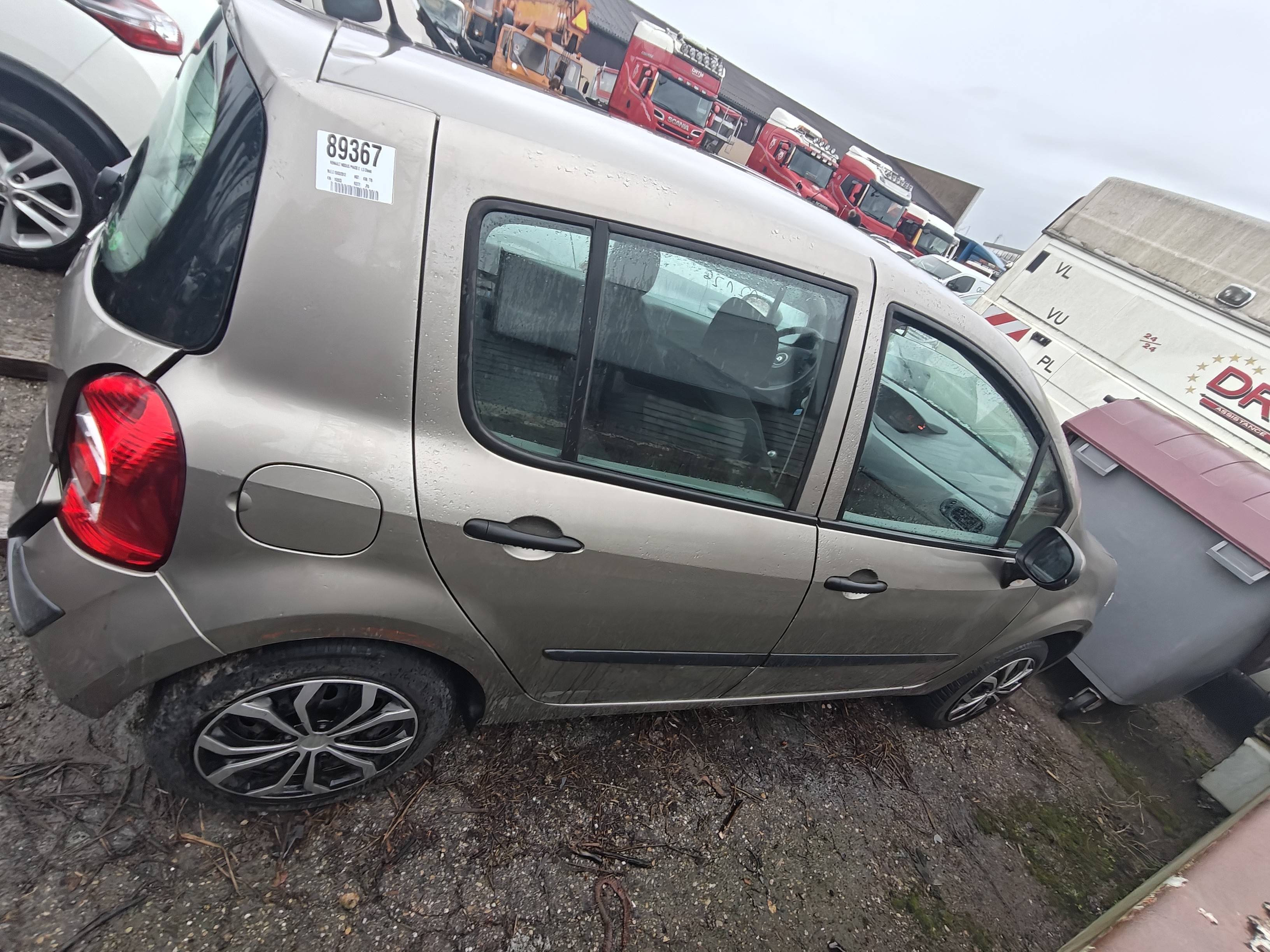 Trappe d'essence pour RENAULT MODUS PHASE 2 Trappe d'essence pour RENAULT MODUS PHASE 2