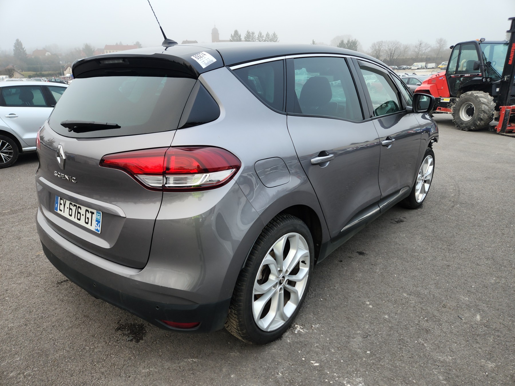 Poignee interieur arriere gauche pour RENAULT SCENIC 4 Poignee interieur arriere gauche pour RENAULT SCENIC 4