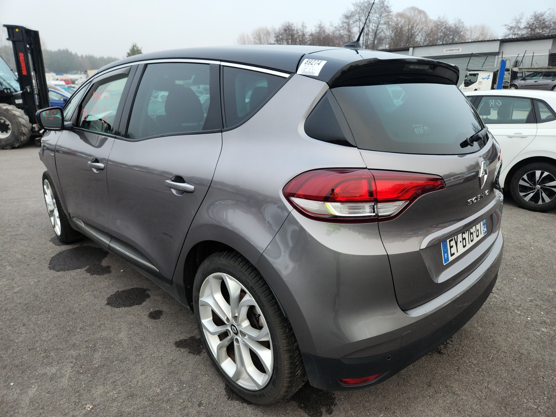 Poignee interieur arriere gauche pour RENAULT SCENIC 4 Poignee interieur arriere gauche pour RENAULT SCENIC 4