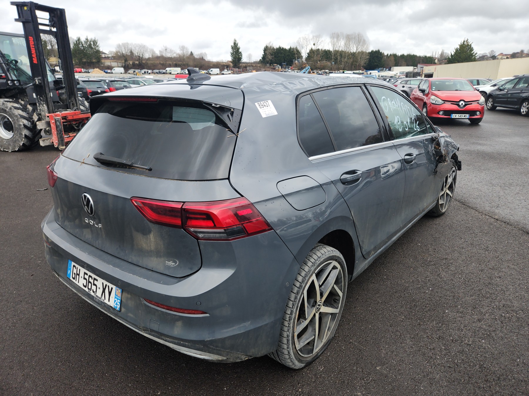 Siege avant gauche pour VOLKSWAGEN GOLF 8 PHASE 1 Siege avant gauche pour VOLKSWAGEN GOLF 8 PHASE 1
