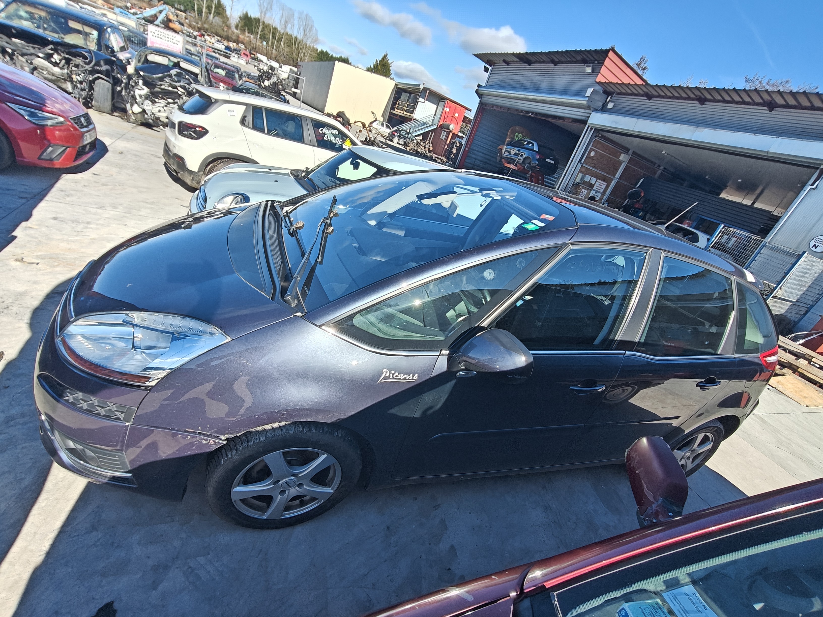 Vide poche avant droit pour CITROEN C4 PICASSO 1 Vide poche avant droit pour CITROEN C4 PICASSO 1