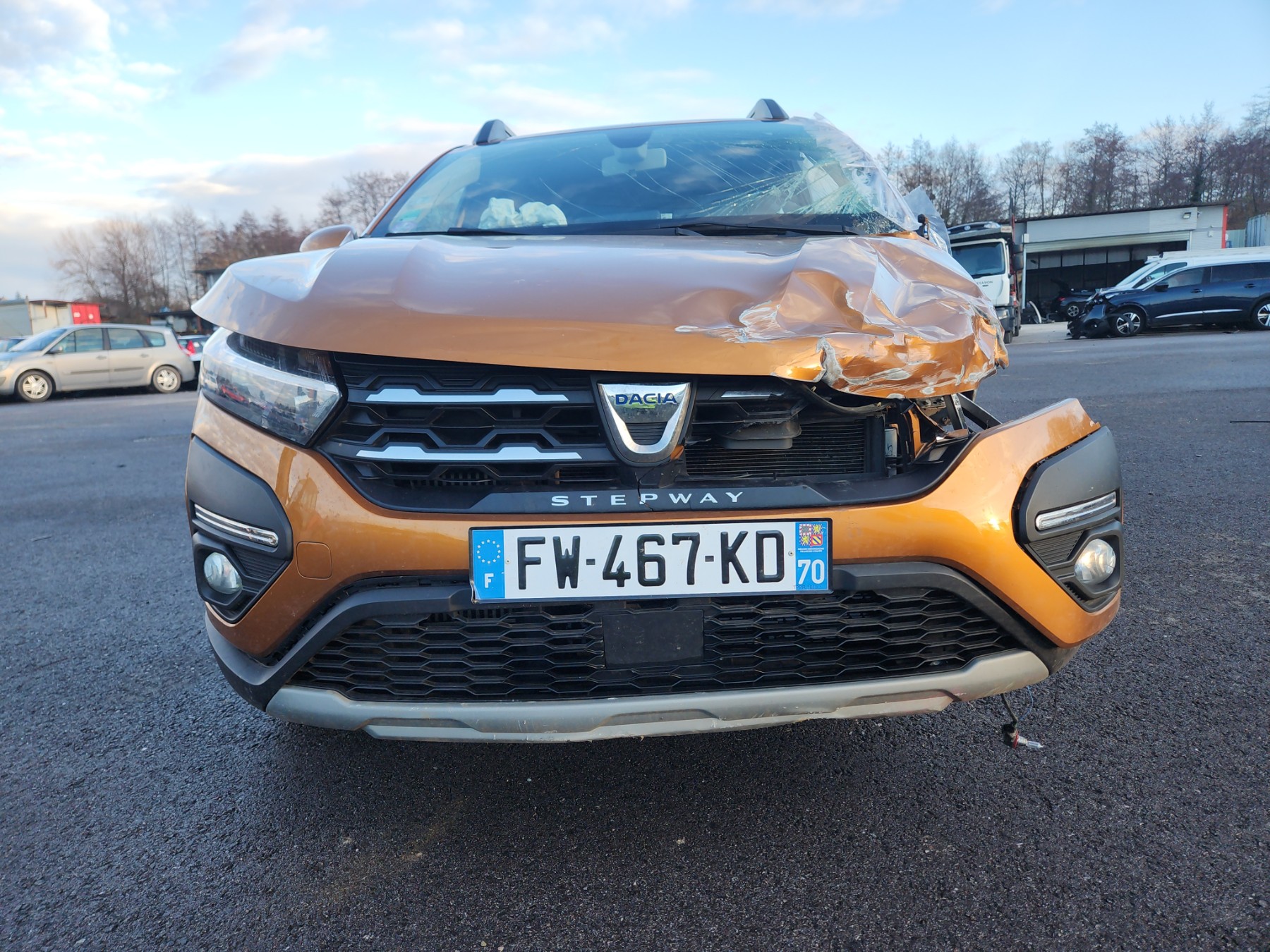 Extension d'aile arriere gauche pour DACIA SANDERO 3 Extension d'aile arriere gauche pour DACIA SANDERO 3