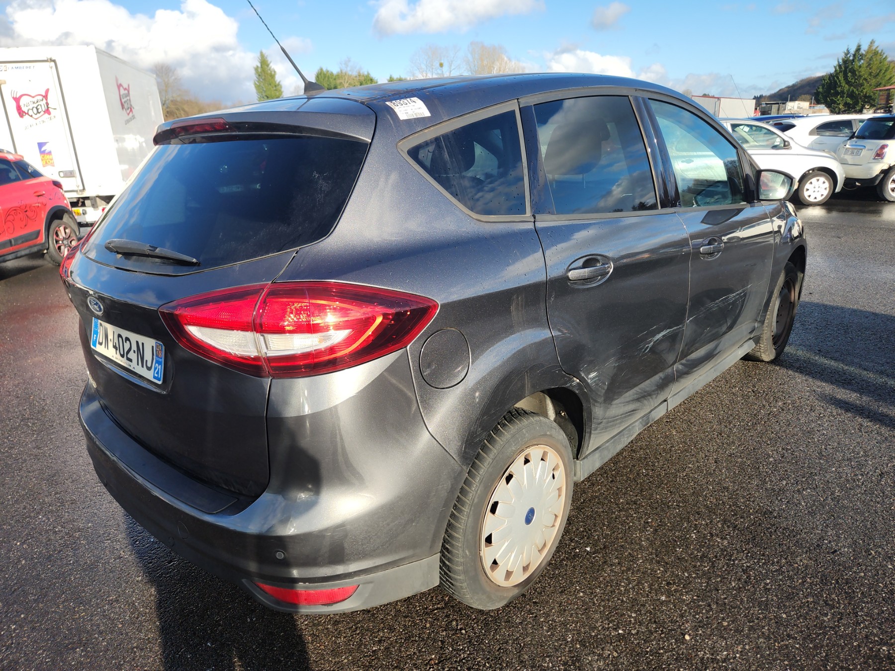 Vitre arriere droit pour FORD C-MAX 2 PHASE 2 Vitre arriere droit pour FORD C-MAX 2 PHASE 2