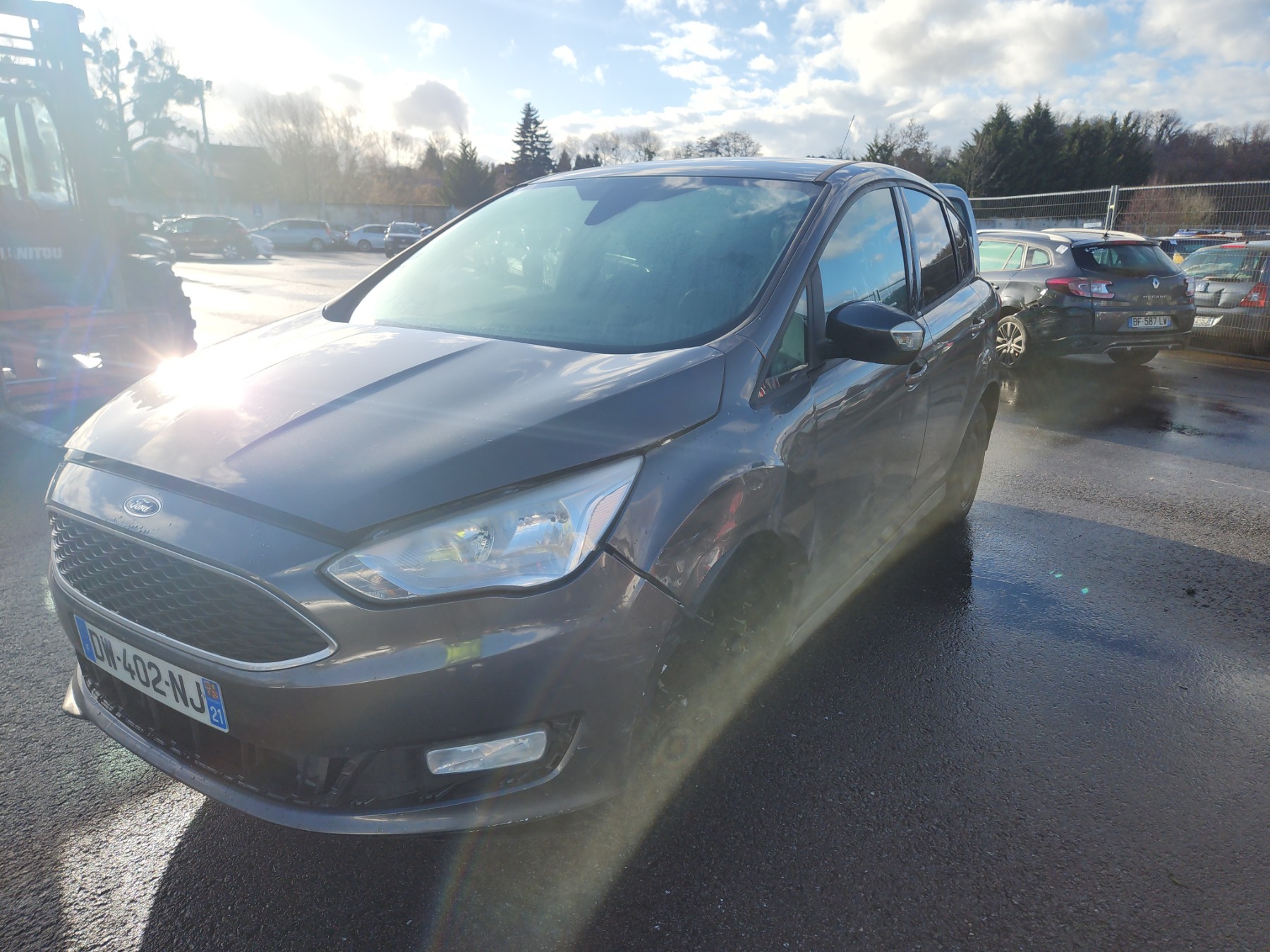Vitre arriere droit pour FORD C-MAX 2 PHASE 2 Vitre arriere droit pour FORD C-MAX 2 PHASE 2