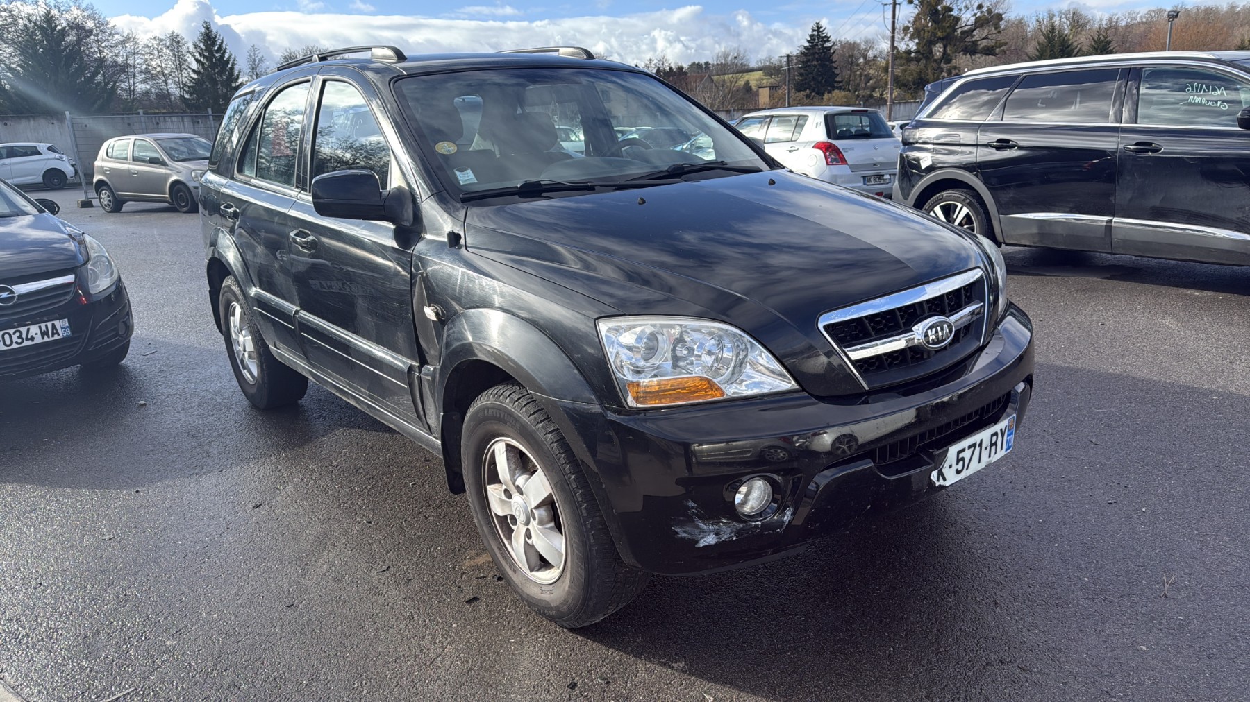 Extension d'aile arriere gauche pour KIA SORENTO 1 PHASE 2 Extension d'aile arriere gauche pour KIA SORENTO 1 PHASE 2