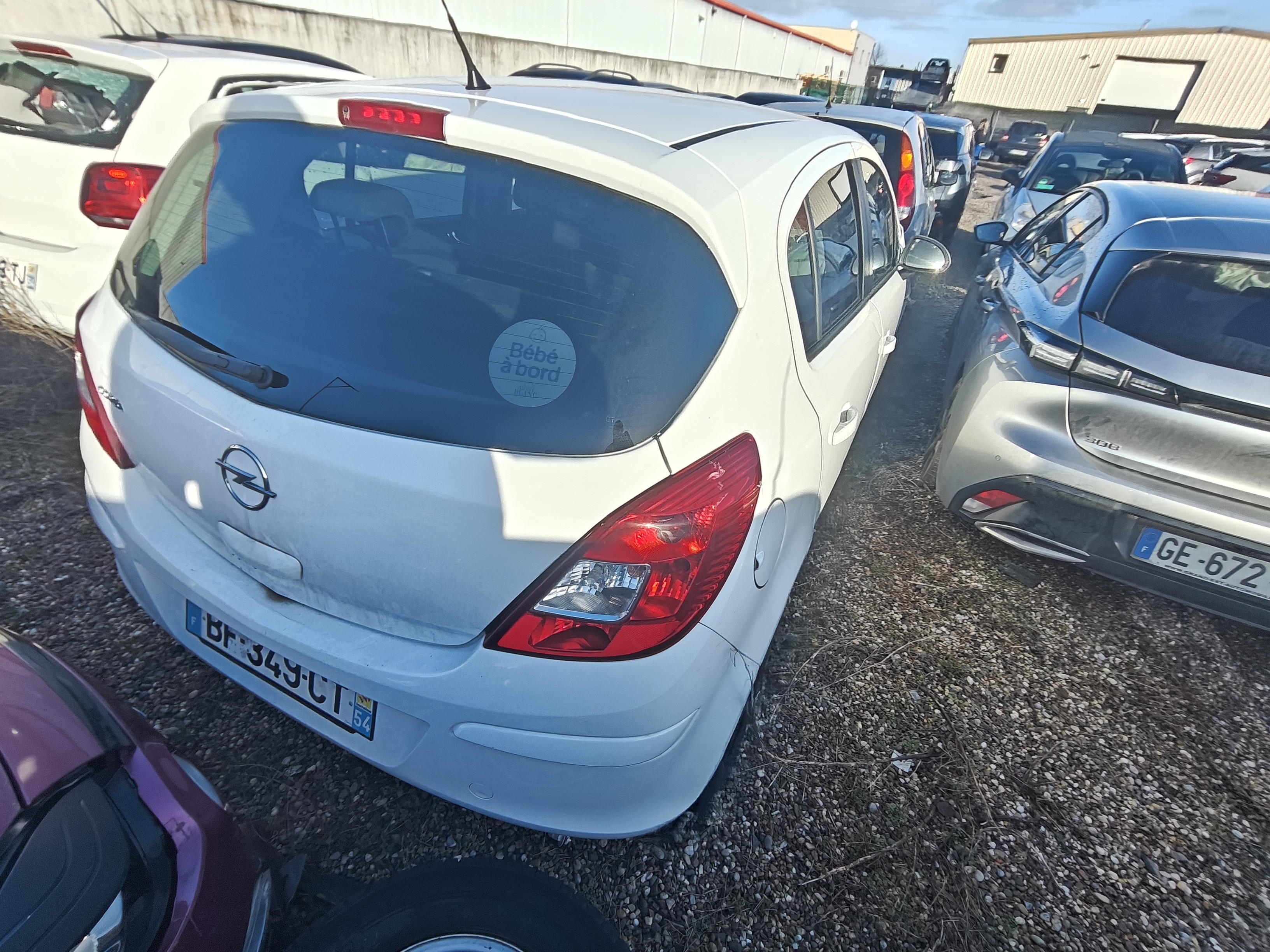 Feu arriere principal droit (feux) pour OPEL CORSA D PHASE 1 Feu arriere principal droit (feux) pour OPEL CORSA D PHASE 1
