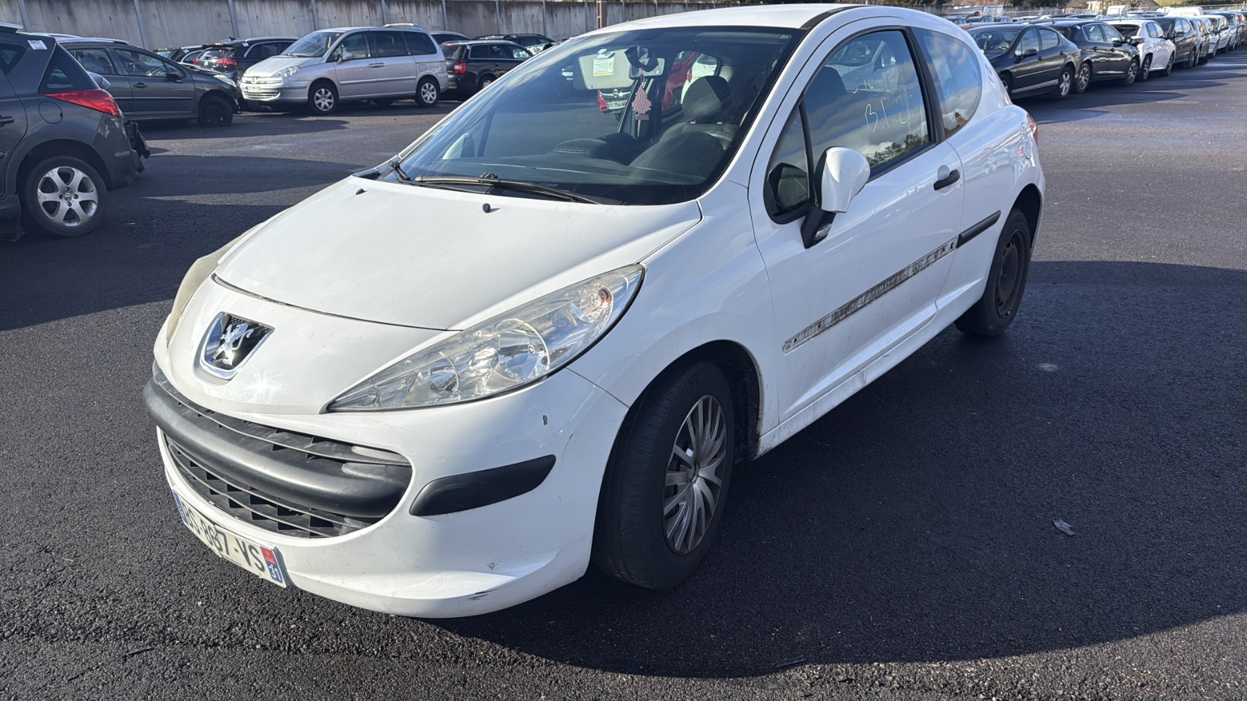 Aile avant gauche pour PEUGEOT 207 PHASE 1 Aile avant gauche pour PEUGEOT 207 PHASE 1