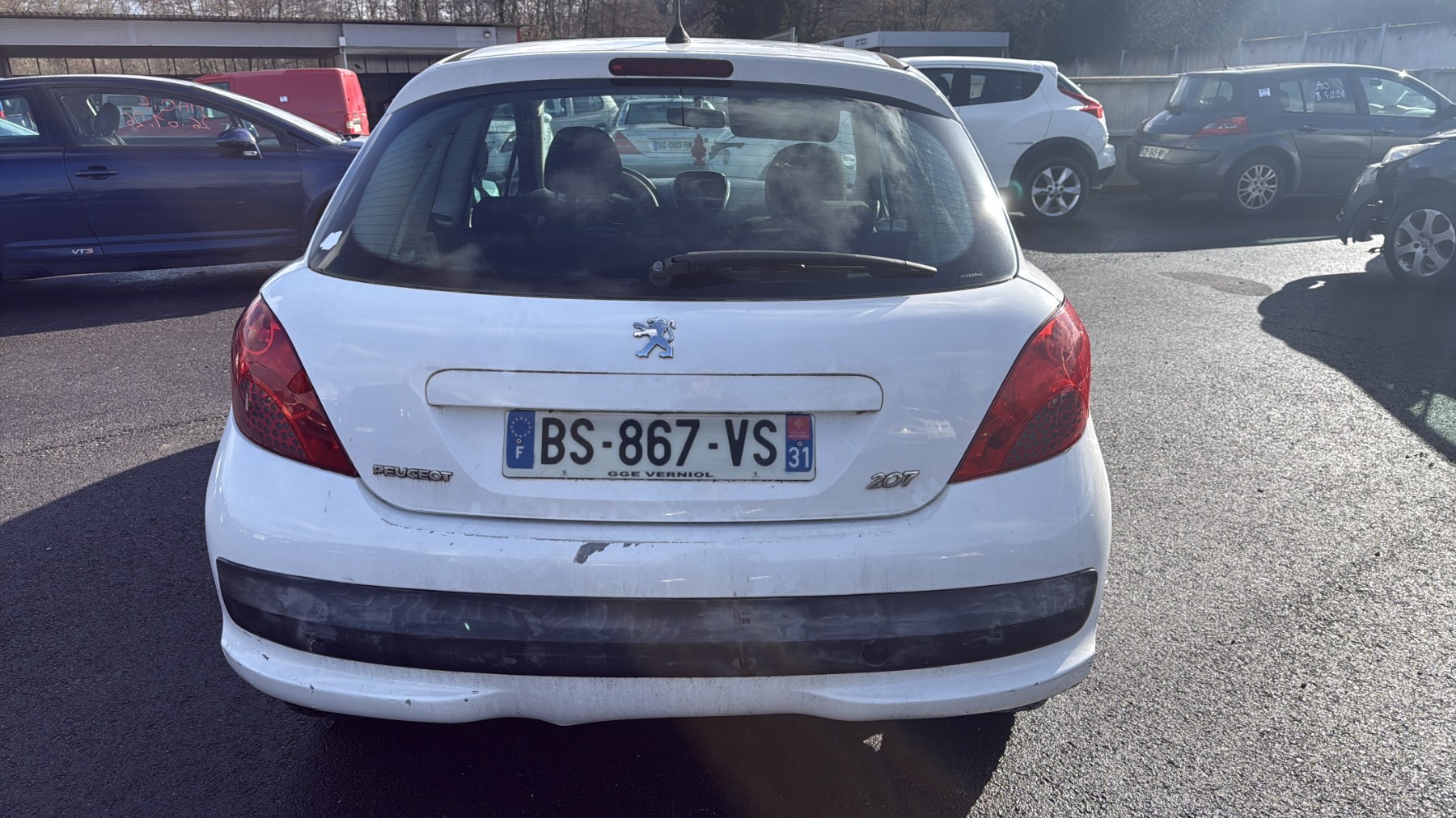 Aile avant gauche pour PEUGEOT 207 PHASE 1 Aile avant gauche pour PEUGEOT 207 PHASE 1