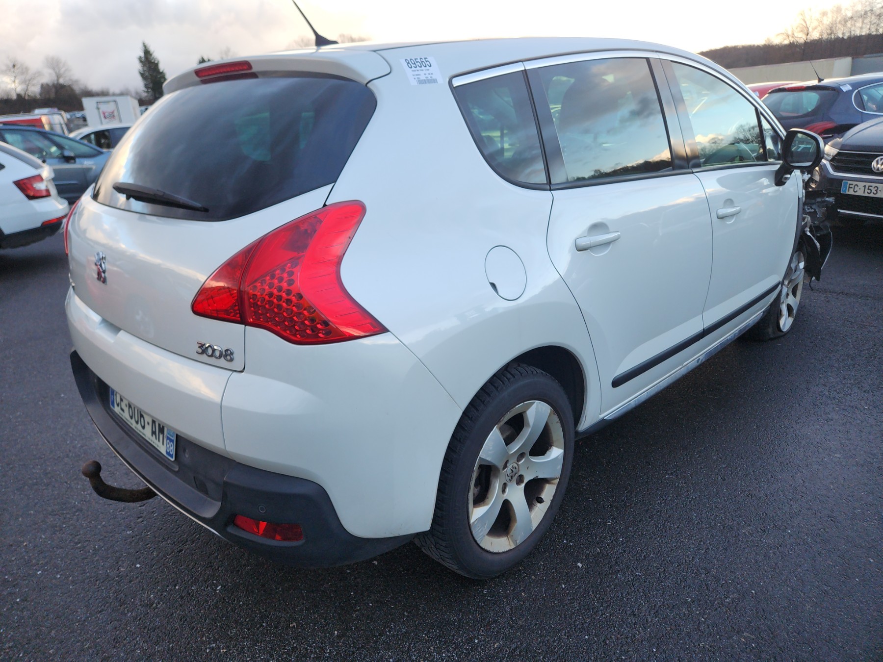 Aile avant gauche pour PEUGEOT 3008 PHASE 1 Aile avant gauche pour PEUGEOT 3008 PHASE 1
