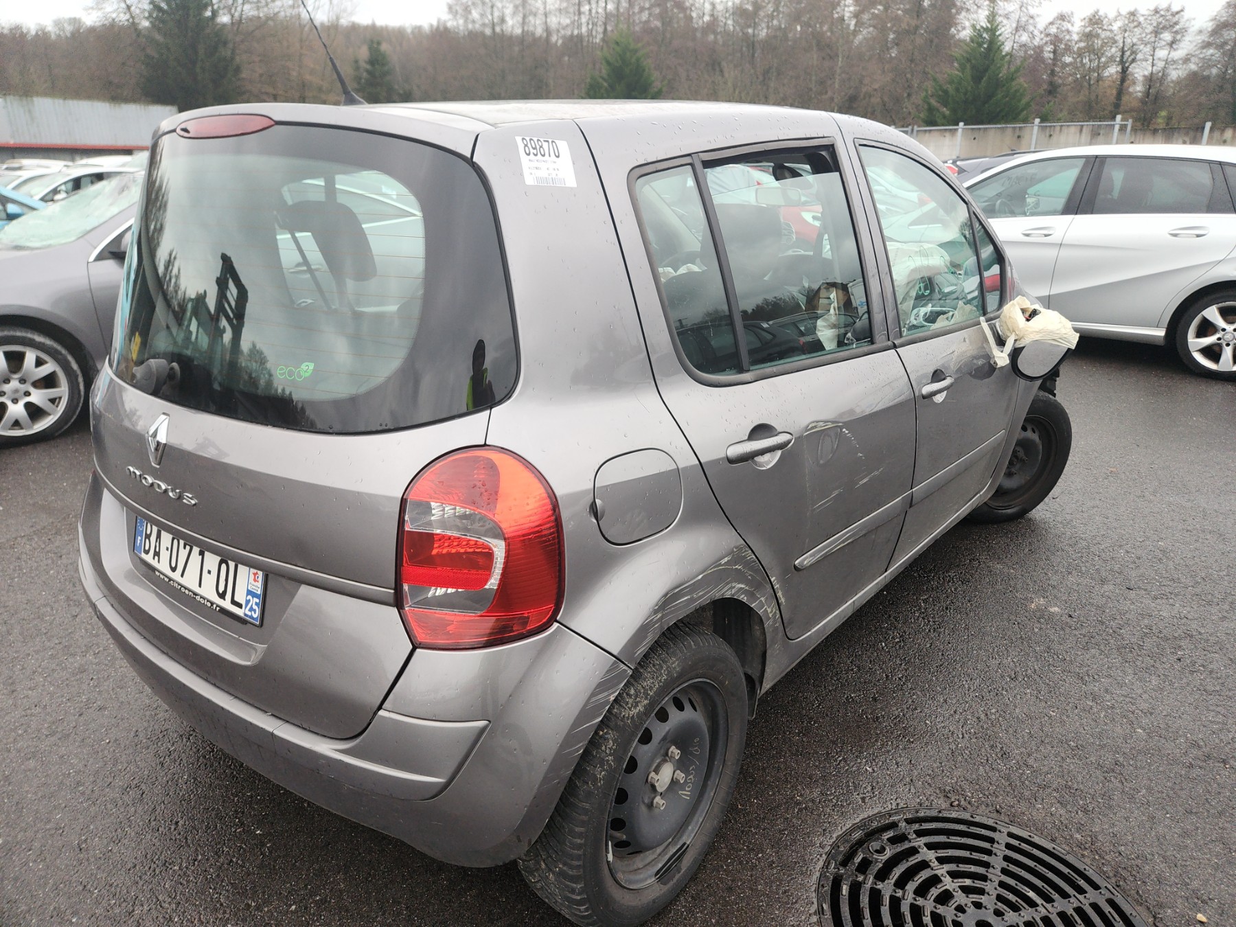 Feu arriere principal droit (feux) pour RENAULT MODUS PHASE 2 Feu arriere principal droit (feux) pour RENAULT MODUS PHASE 2