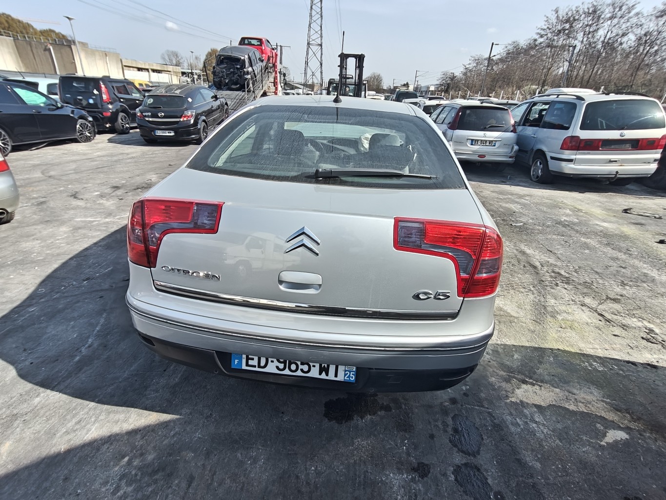Retroviseur droit pour CITROEN C5 1 PHASE 2 Retroviseur droit pour CITROEN C5 1 PHASE 2
