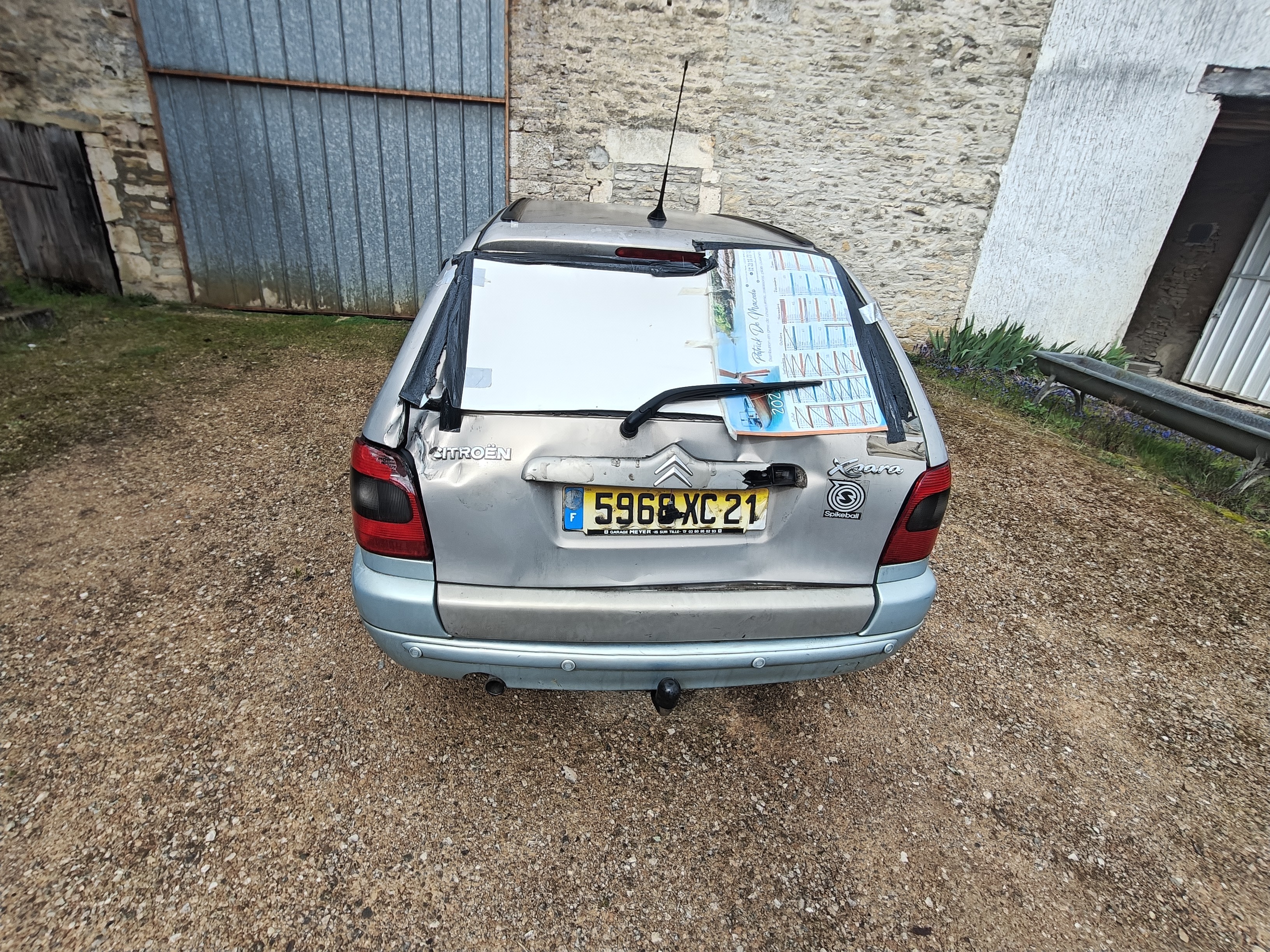 Pare choc arriere pour CITROEN XSARA PHASE 2 BREAK Pare choc arriere pour CITROEN XSARA PHASE 2 BREAK