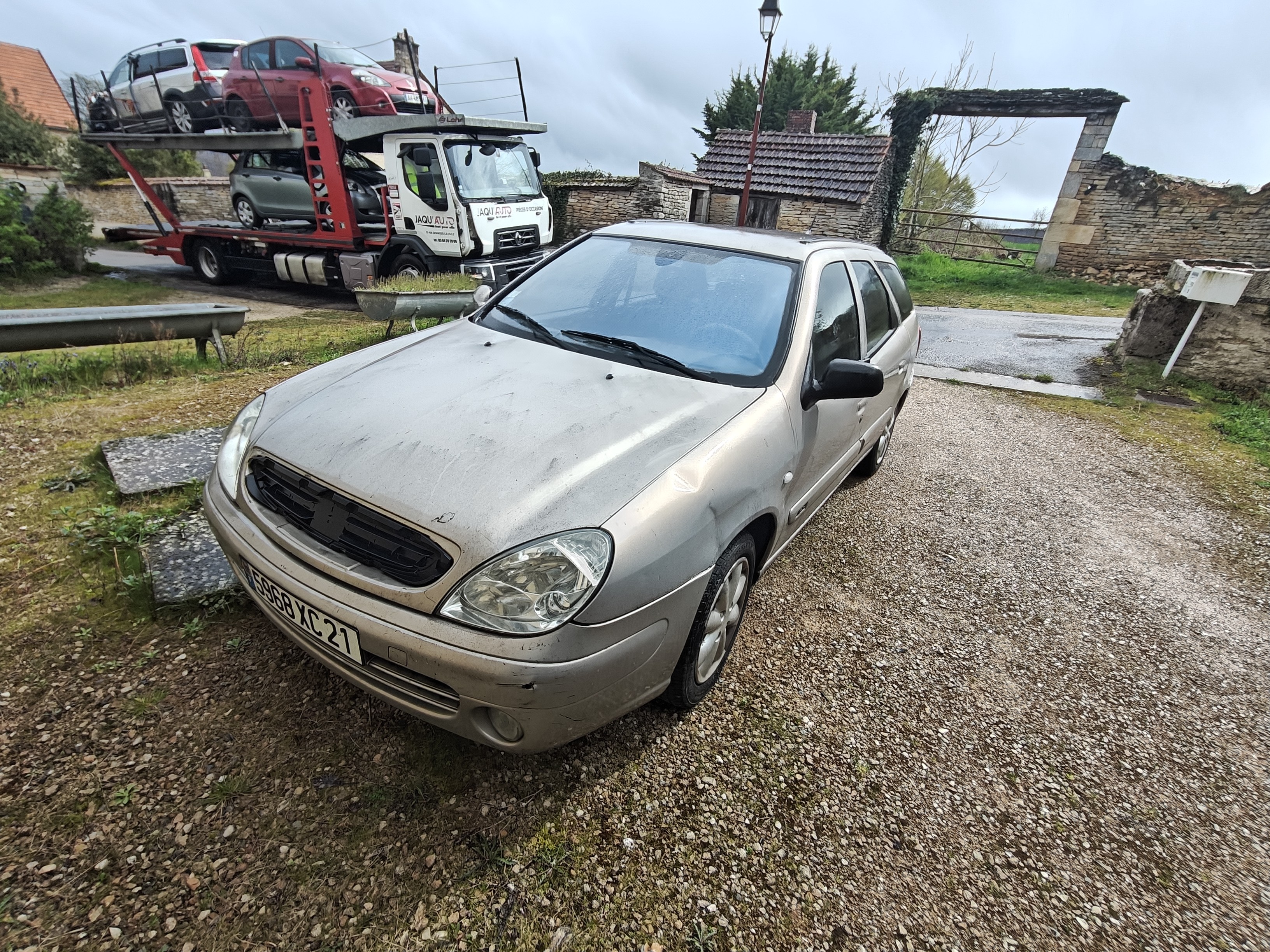 Pare choc arriere pour CITROEN XSARA PHASE 2 BREAK Pare choc arriere pour CITROEN XSARA PHASE 2 BREAK