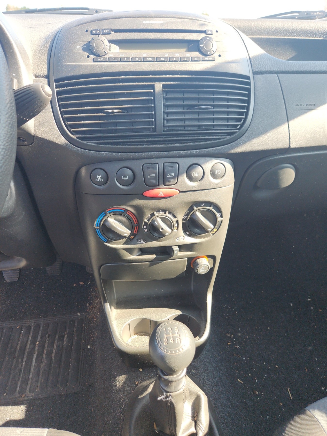 Commande chauffage pour FIAT PUNTO 2 PHASE 2 Commande chauffage pour FIAT PUNTO 2 PHASE 2